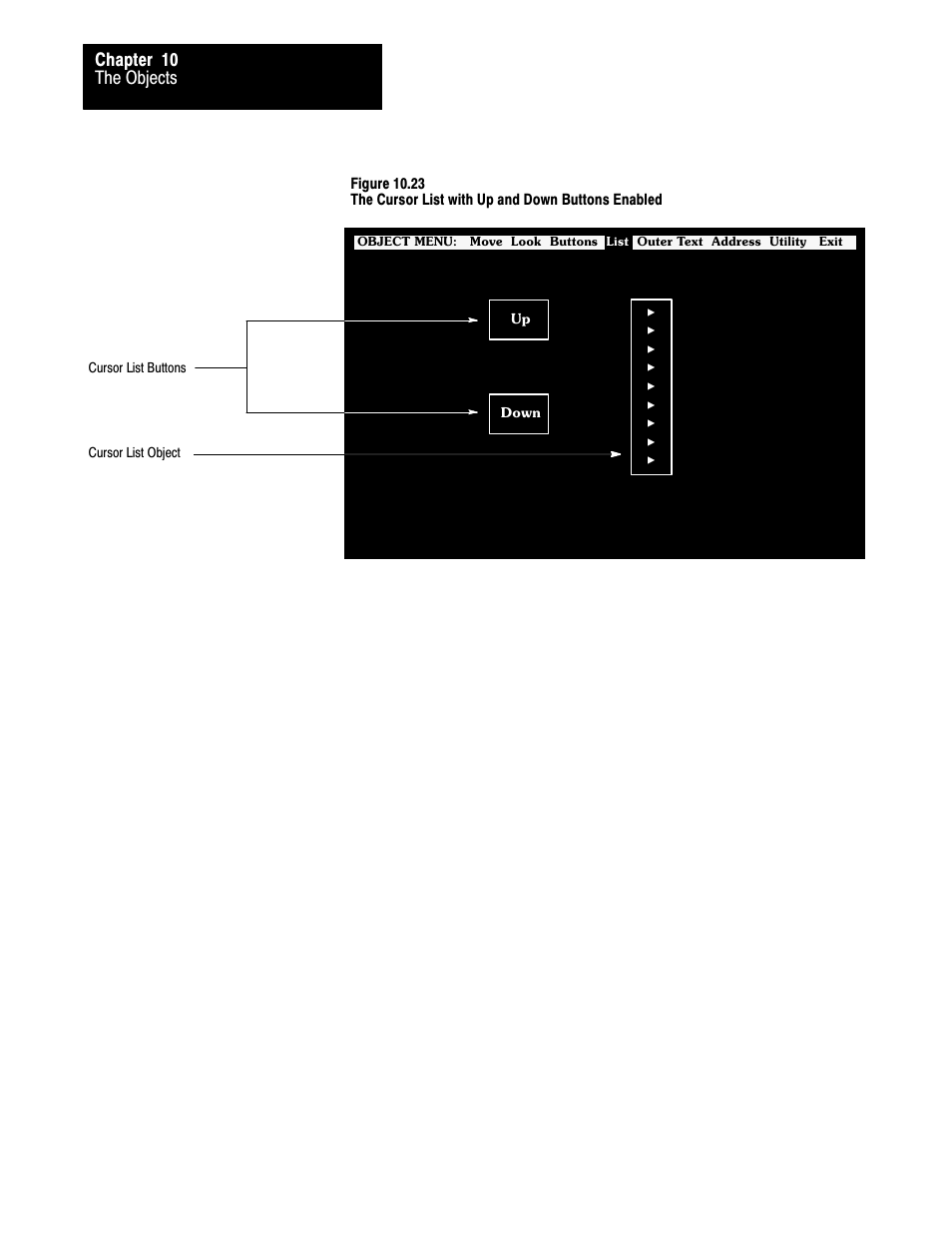 The objects chapter 10 | Rockwell Automation 2711 PANELBUILDER SOFTWARE USER MANUAL User Manual | Page 345 / 468