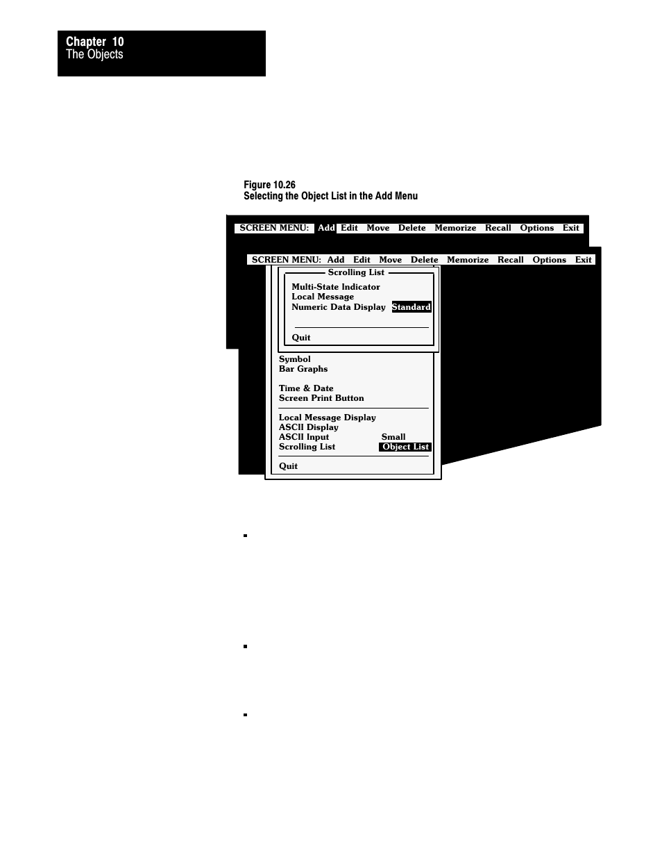 The objects chapter 10 | Rockwell Automation 2711 PANELBUILDER SOFTWARE USER MANUAL User Manual | Page 351 / 468