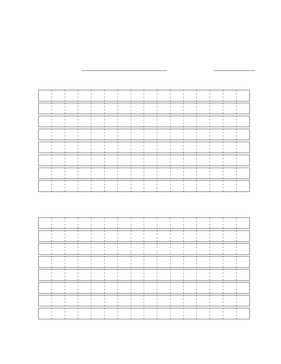 Discrete i/o usage worksheet, part 1, Discrete i/o usage worksheet | Rockwell Automation 2711 PANELBUILDER SOFTWARE USER MANUAL User Manual | Page 447 / 468