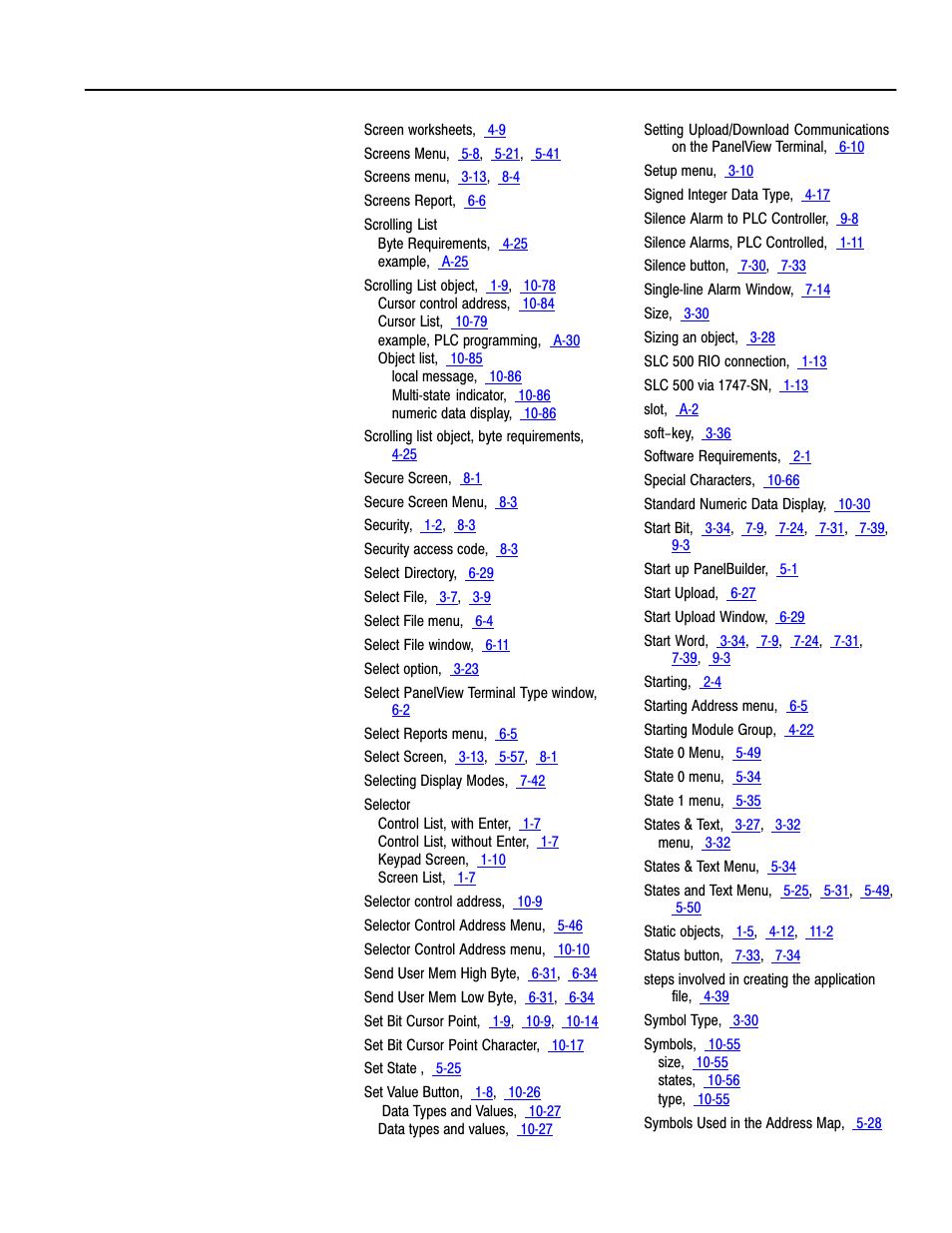 Rockwell Automation 2711 PANELBUILDER SOFTWARE USER MANUAL User Manual | Page 465 / 468