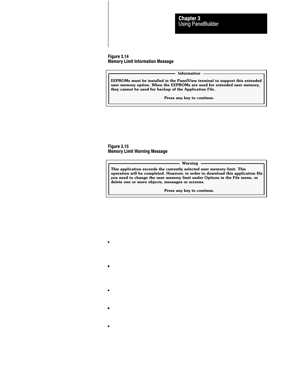 Using panelbuilder chapter 3 | Rockwell Automation 2711 PANELBUILDER SOFTWARE USER MANUAL User Manual | Page 53 / 468