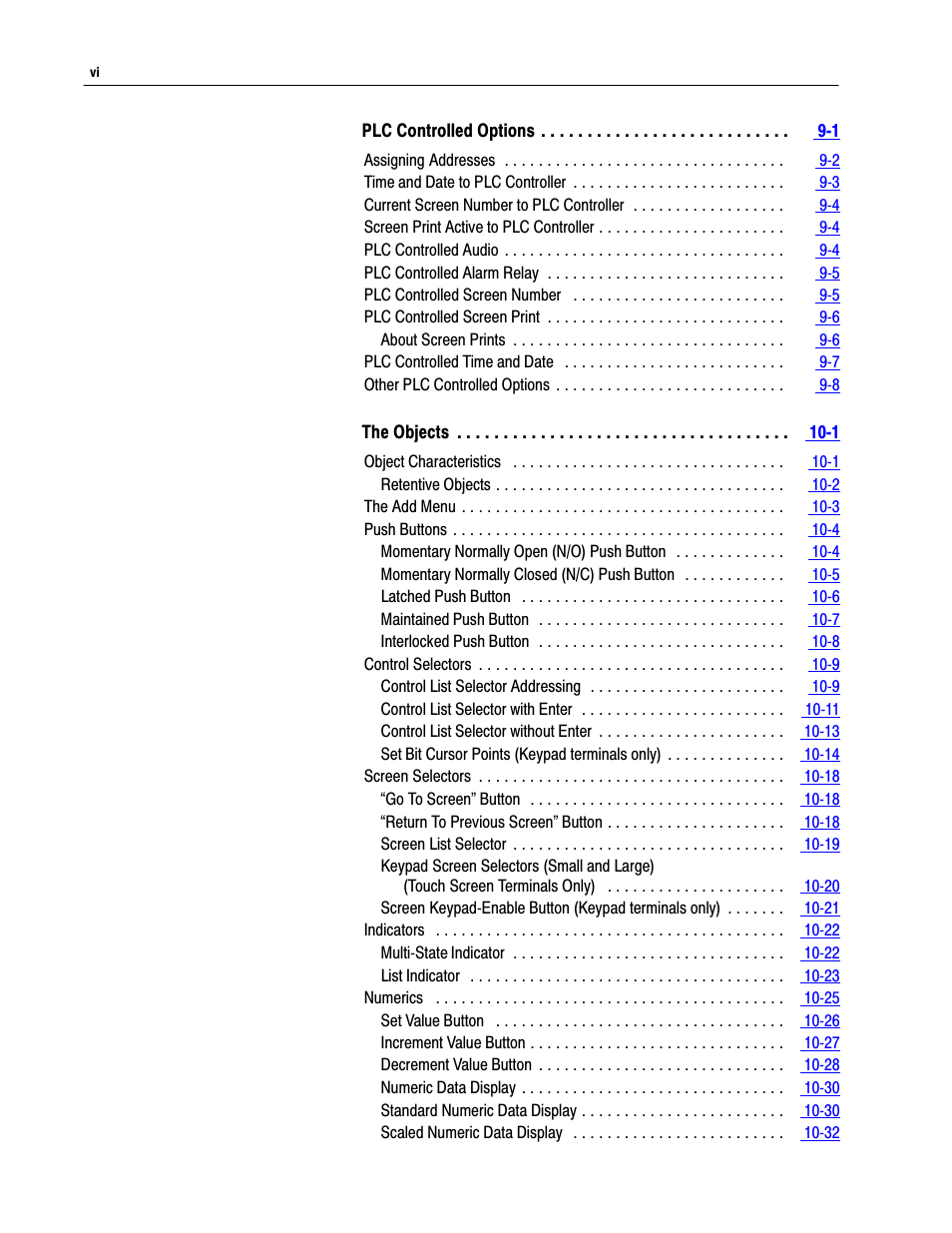 Rockwell Automation 2711 PANELBUILDER SOFTWARE USER MANUAL User Manual | Page 8 / 468
