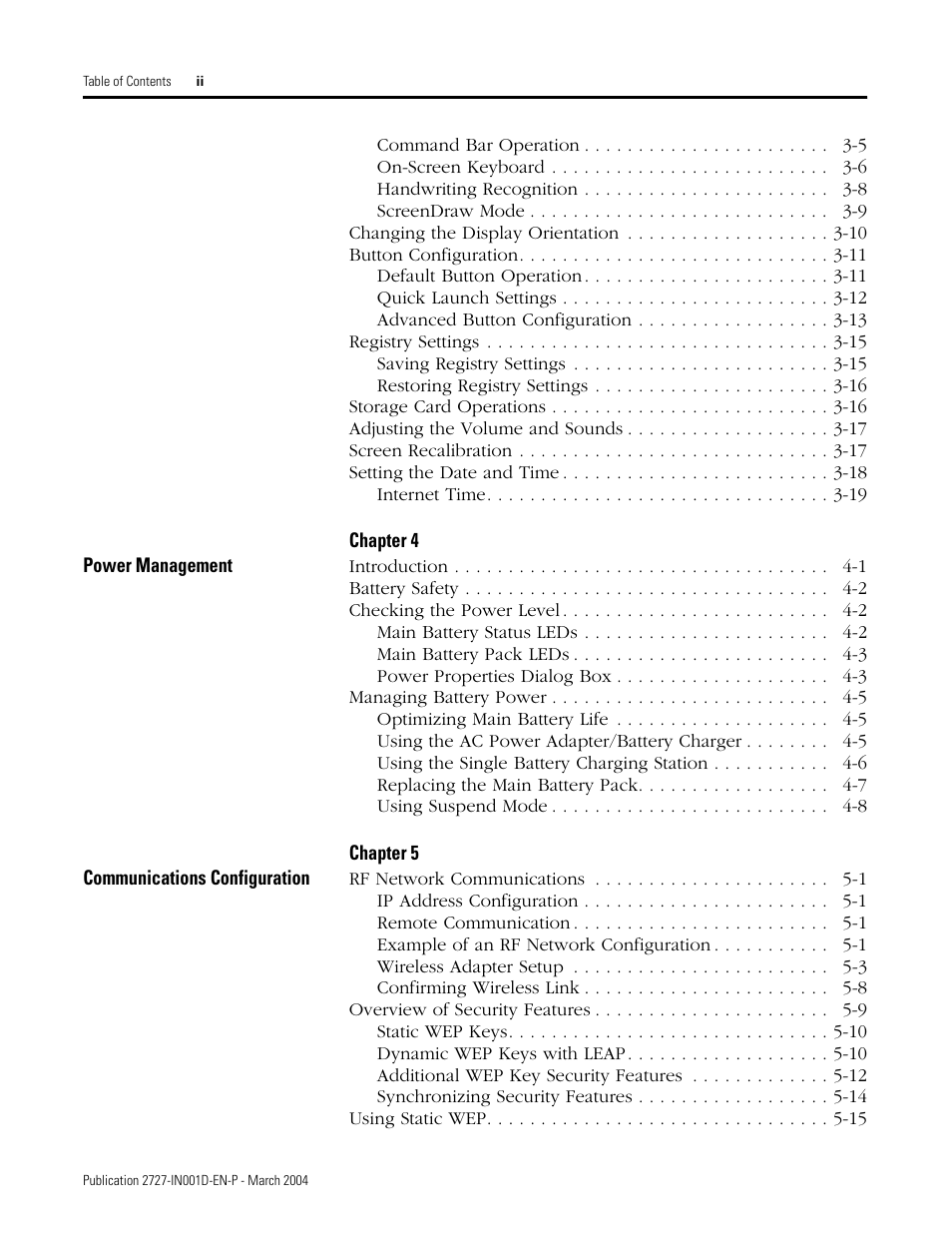 Rockwell Automation 2727-T7P30D1F MobileView Tablet T750 User Manual User Manual | Page 4 / 104