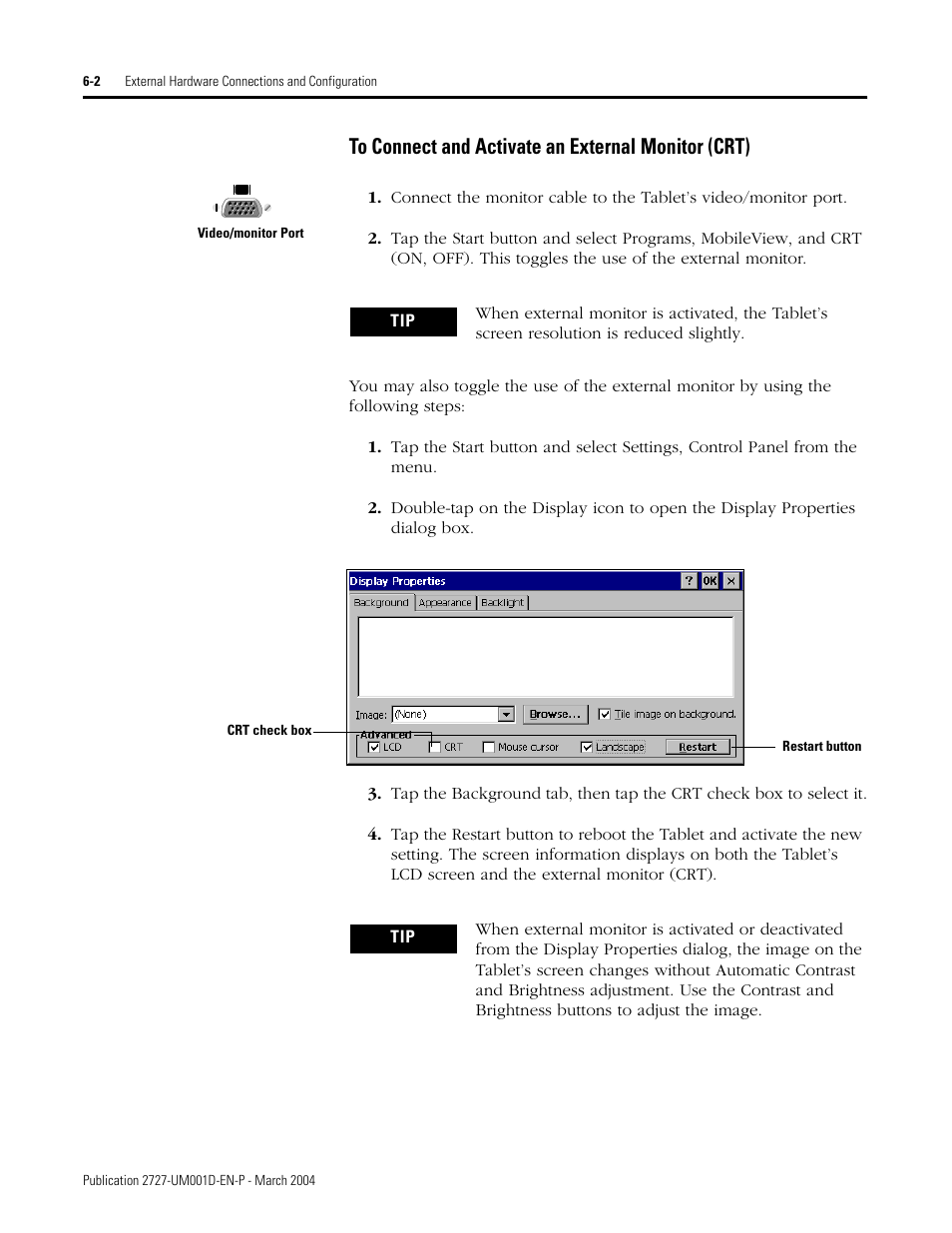 Rockwell Automation 2727-T7P30D1F MobileView Tablet T750 User Manual User Manual | Page 88 / 104