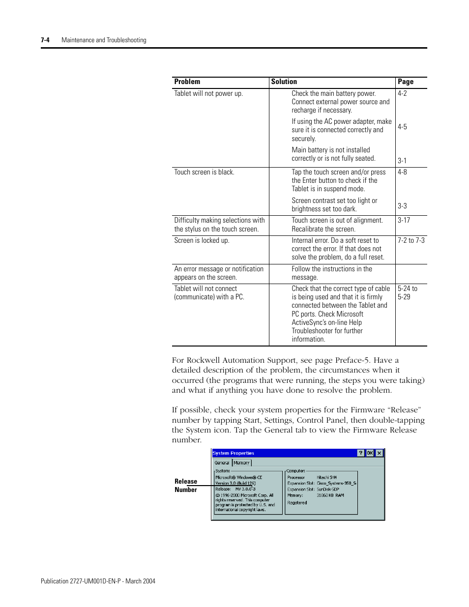 Rockwell Automation 2727-T7P30D1F MobileView Tablet T750 User Manual User Manual | Page 96 / 104