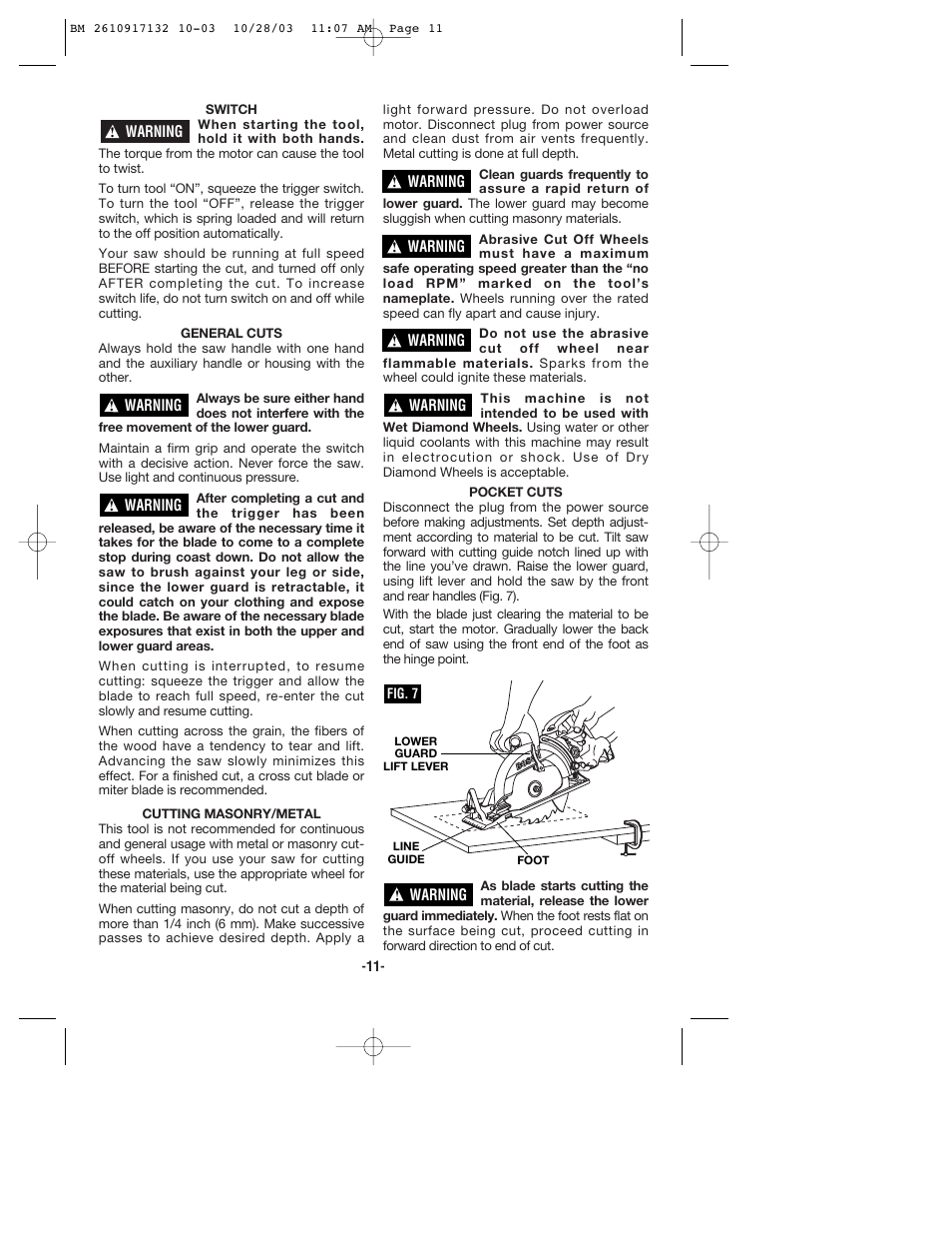 Bosch 1677MD User Manual | Page 11 / 44
