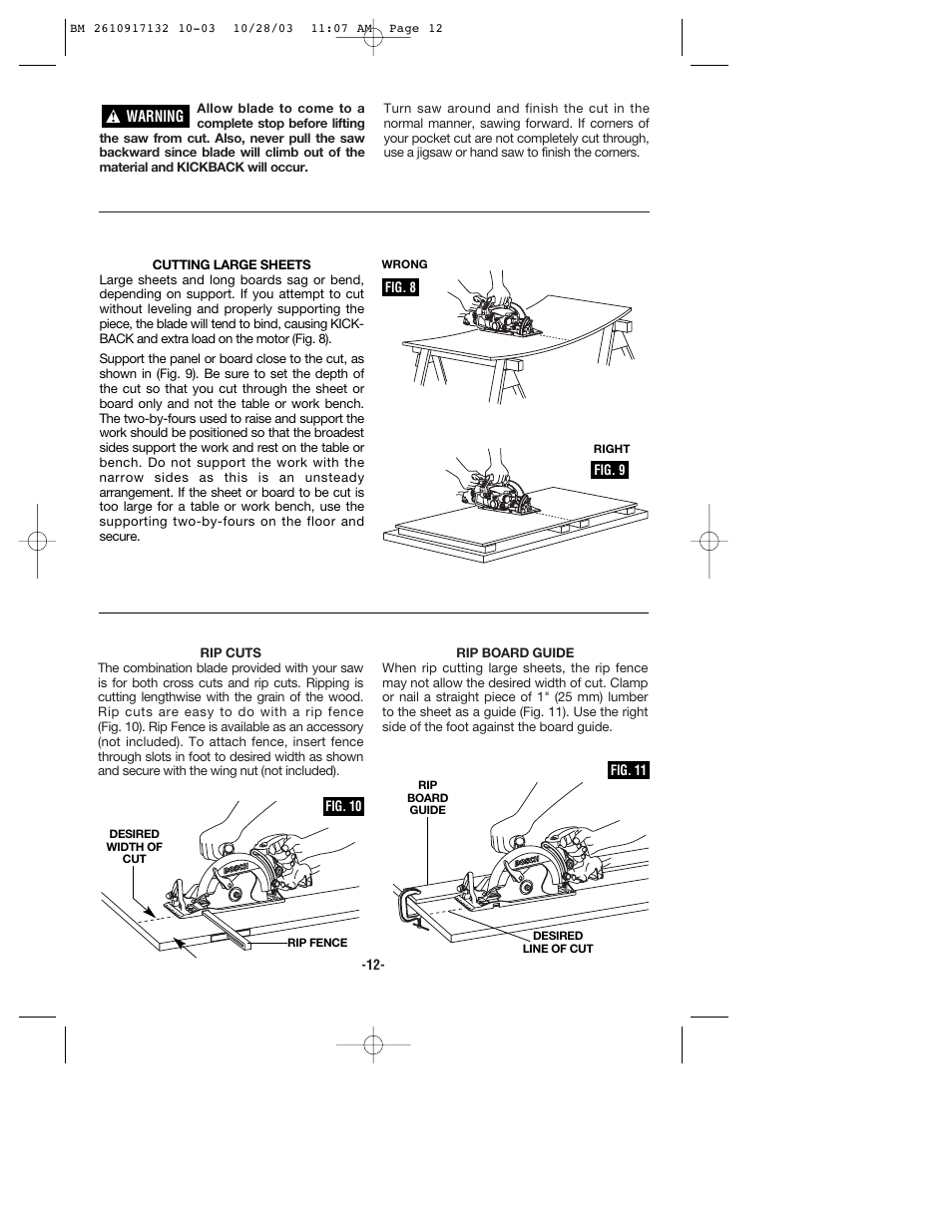 Bosch 1677MD User Manual | Page 12 / 44