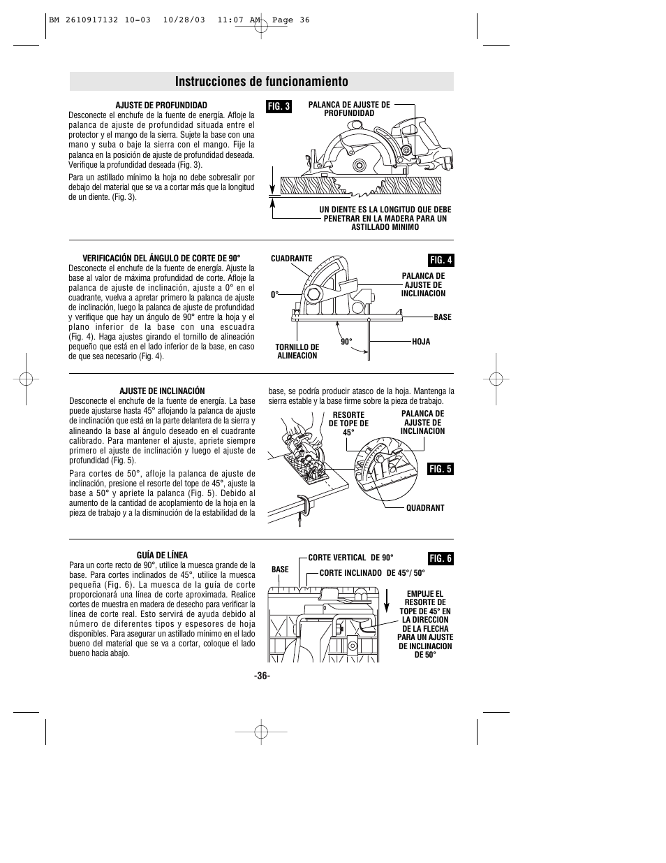 Instrucciones de funcionamiento | Bosch 1677MD User Manual | Page 36 / 44