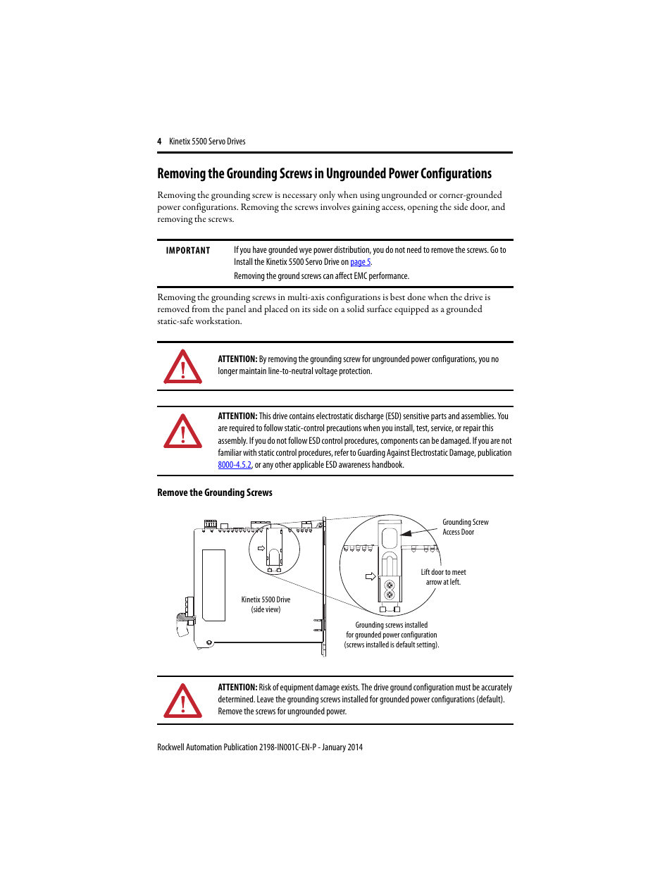 Rockwell Automation 2198-Hxxx Kinetix 5500 Servo Drives Installation Instructions User Manual | Page 4 / 20