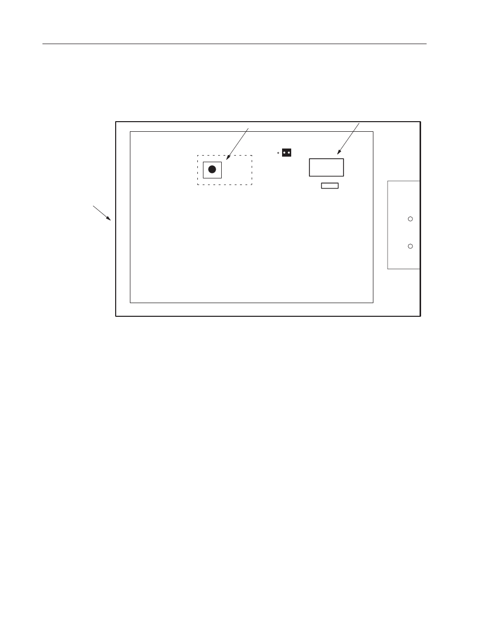 Adjusting contrast of lcd display, Aux terminal display examples | Rockwell Automation 2755 Enhanced Decoder Series B User Manual | Page 132 / 361