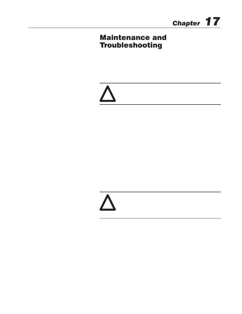 17 - maintenance and troubleshooting, Chapter objectives, Replacing the battery | Maintenance and troubleshooting | Rockwell Automation 2755 Enhanced Decoder Series B User Manual | Page 283 / 361