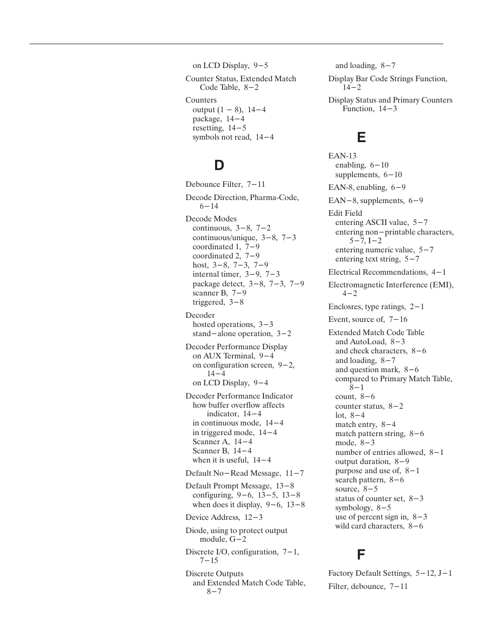 Rockwell Automation 2755 Enhanced Decoder Series B User Manual | Page 354 / 361