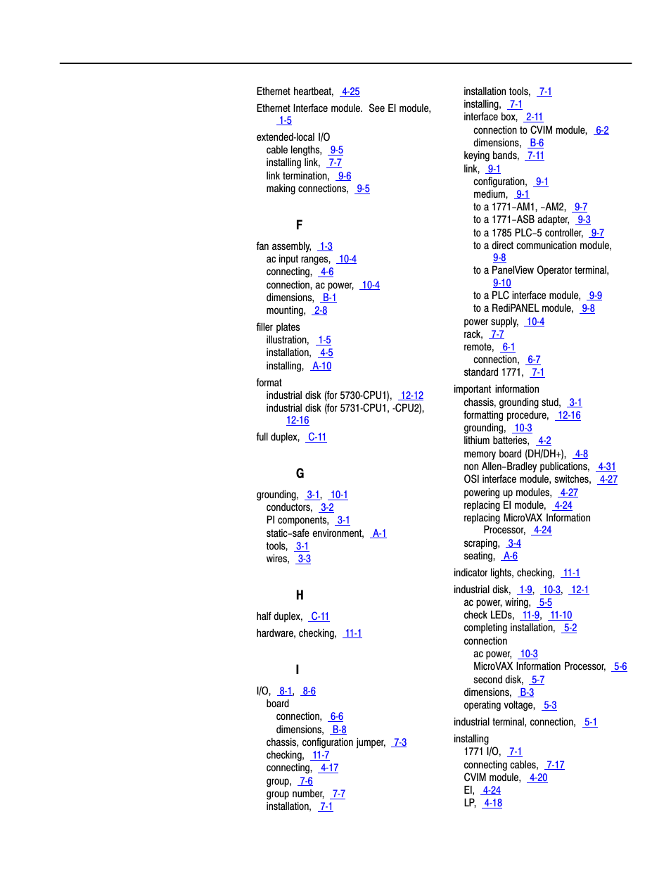 Rockwell Automation 5000,D50006.2.10 PI INSTALLATION MANUAL User Manual | Page 202 / 207
