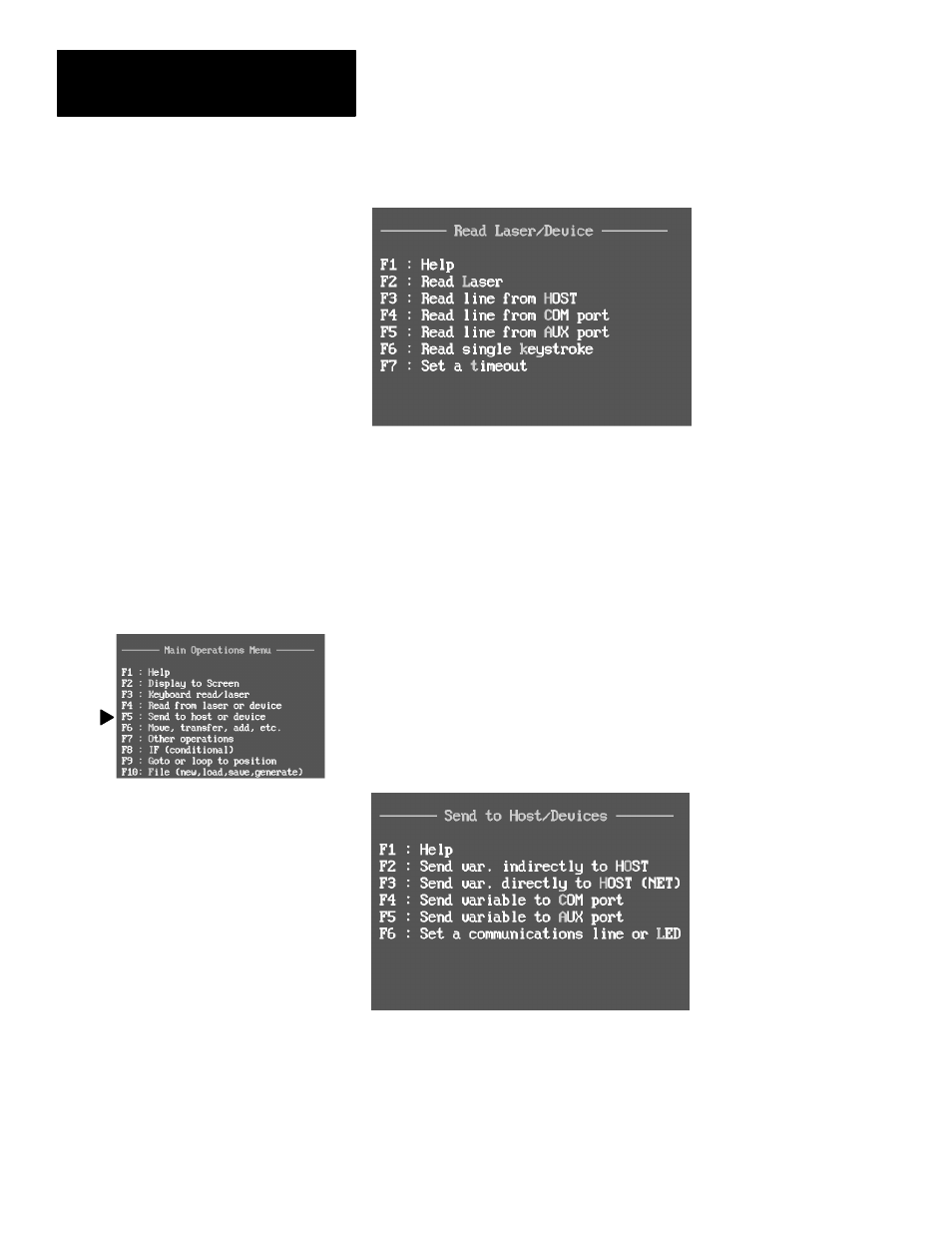 F5 – send to host or device | Rockwell Automation 2708-NAG Application Generation Software User Manual | Page 20 / 38