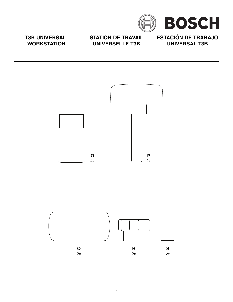 Bosch TRACRAC T3B User Manual | Page 5 / 16