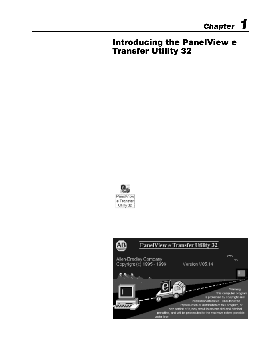 Introducing the panelview e transfer utility 32 | Rockwell Automation 2711E-ND7 PanelView File Transfer Utility User Manual User Manual | Page 9 / 109