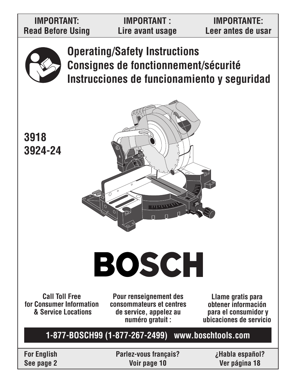 Bosch 3924-24 User Manual | 92 pages