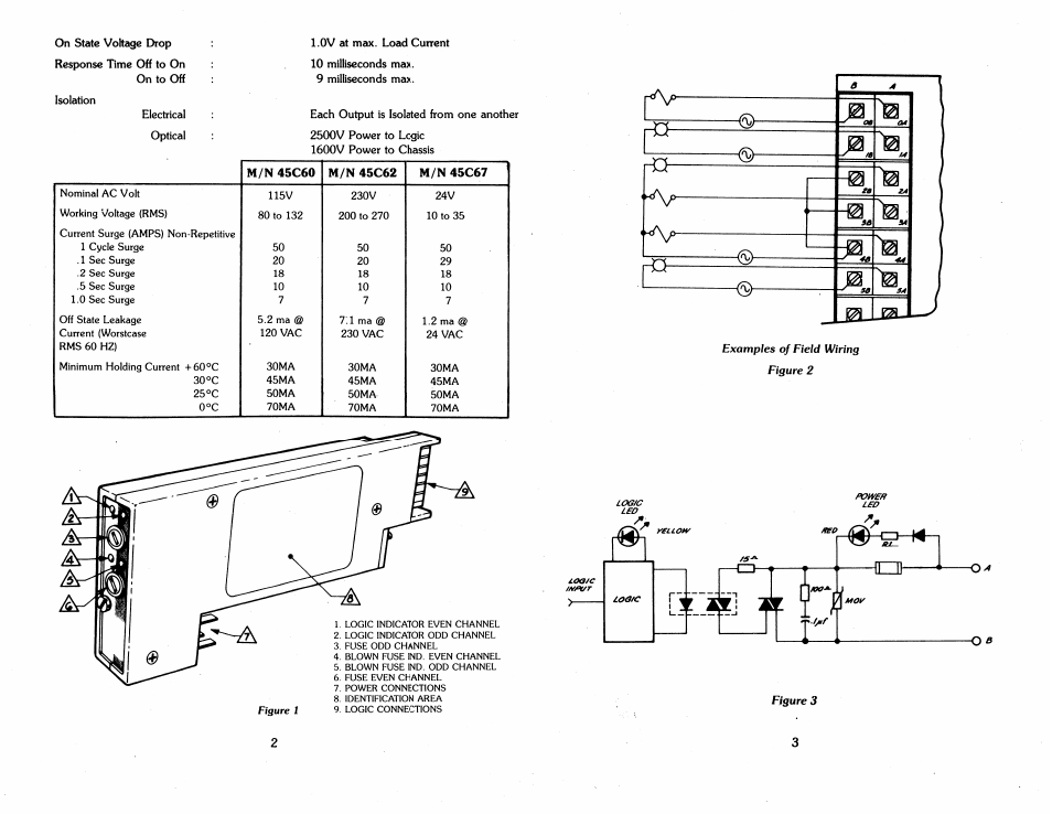 Rockwell Automation 45C67 Dual AC Output Modules User Manual | Page 3 / 4