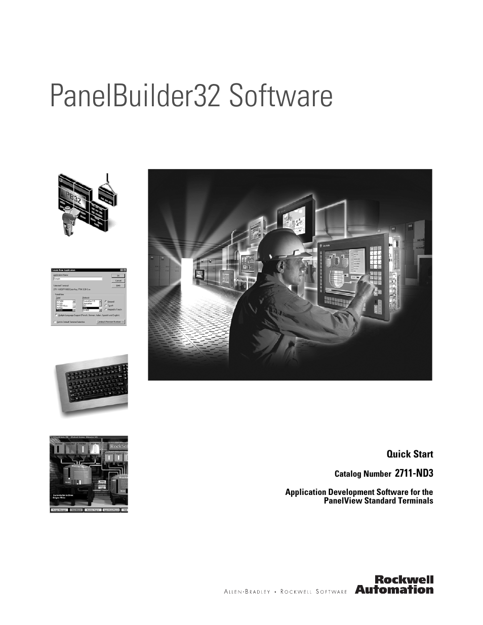 Rockwell Automation 2711-ND3 PanelBuilder32 Quick Start Manual User Manual | 120 pages