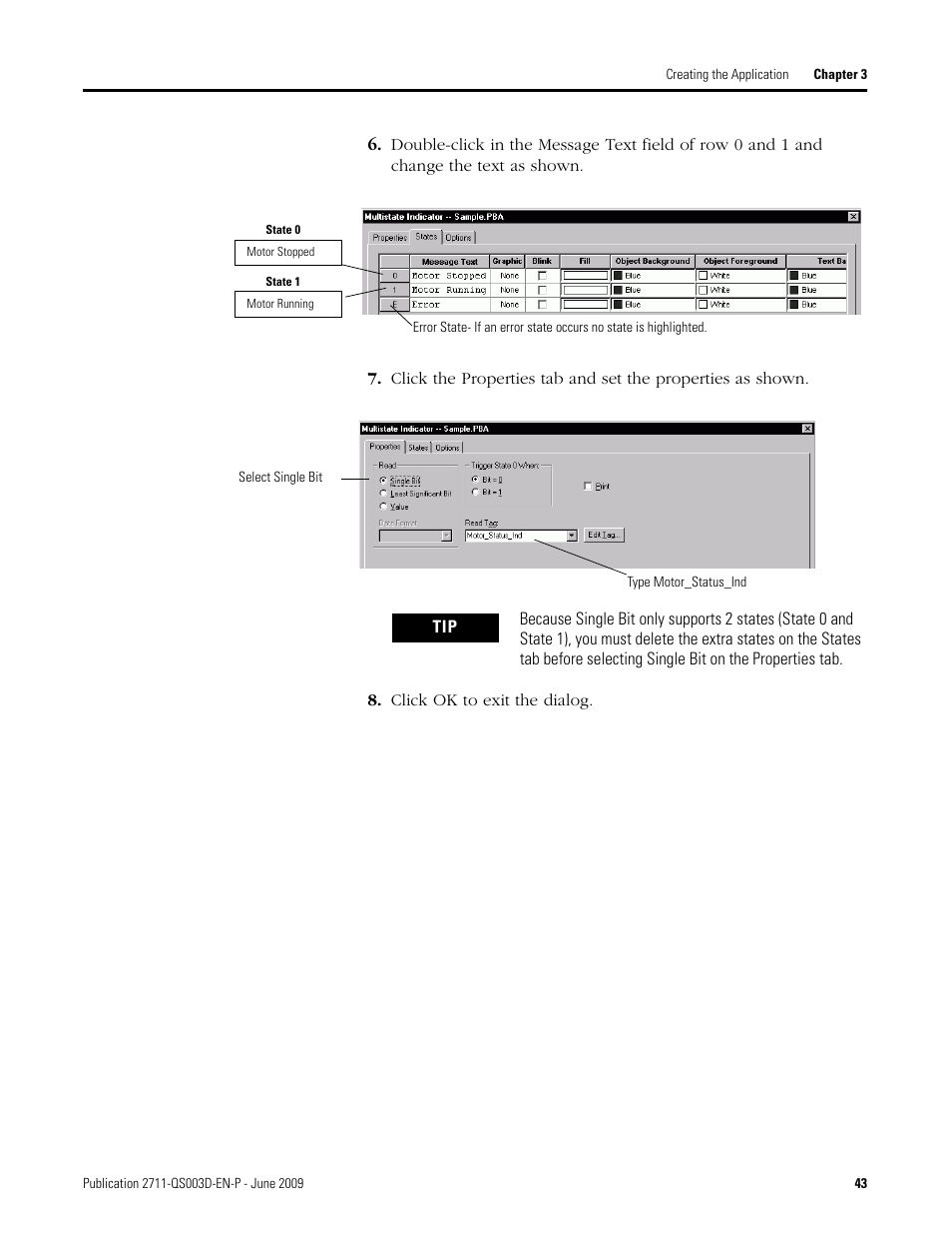 Rockwell Automation 2711-ND3 PanelBuilder32 Quick Start Manual User Manual | Page 43 / 120