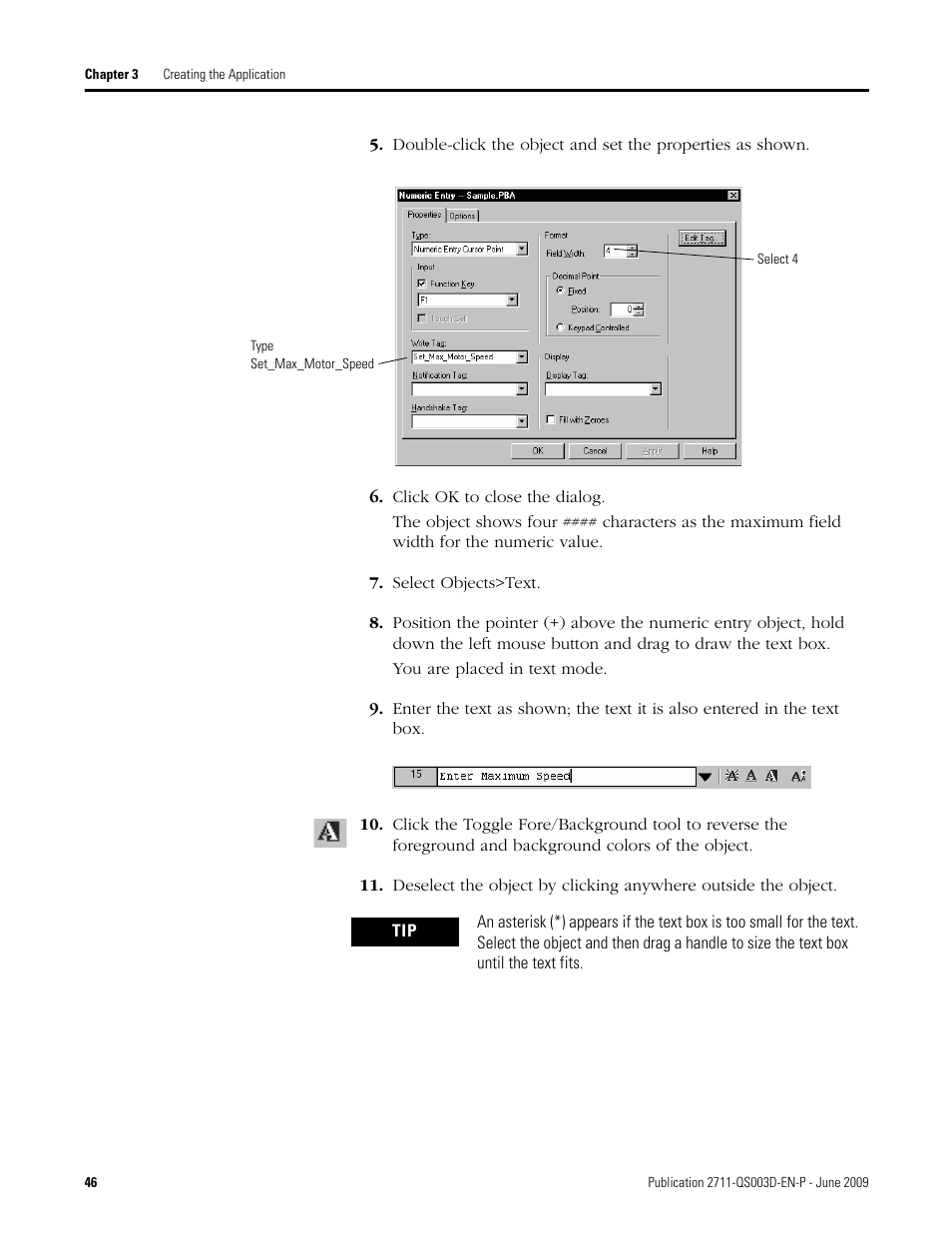 Rockwell Automation 2711-ND3 PanelBuilder32 Quick Start Manual User Manual | Page 46 / 120