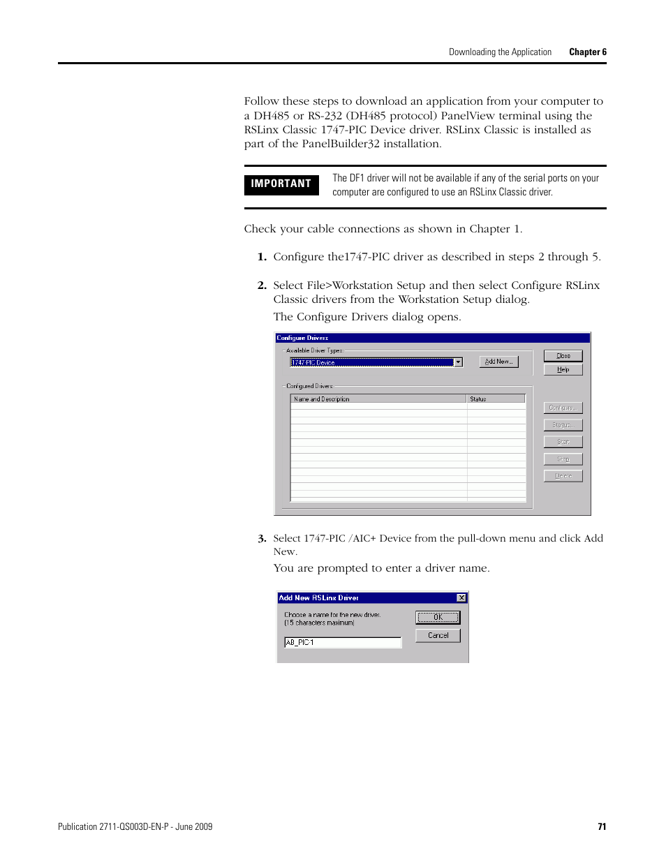 Rockwell Automation 2711-ND3 PanelBuilder32 Quick Start Manual User Manual | Page 71 / 120