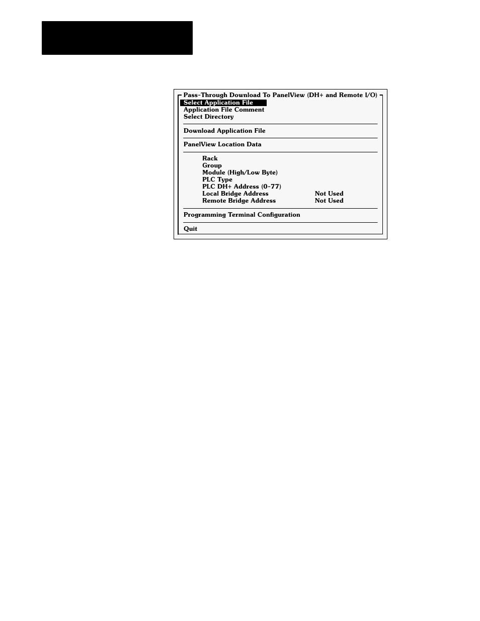 Rockwell Automation 2711 PanelBuilder 1200 Transfer Utility User Manual | Page 34 / 64