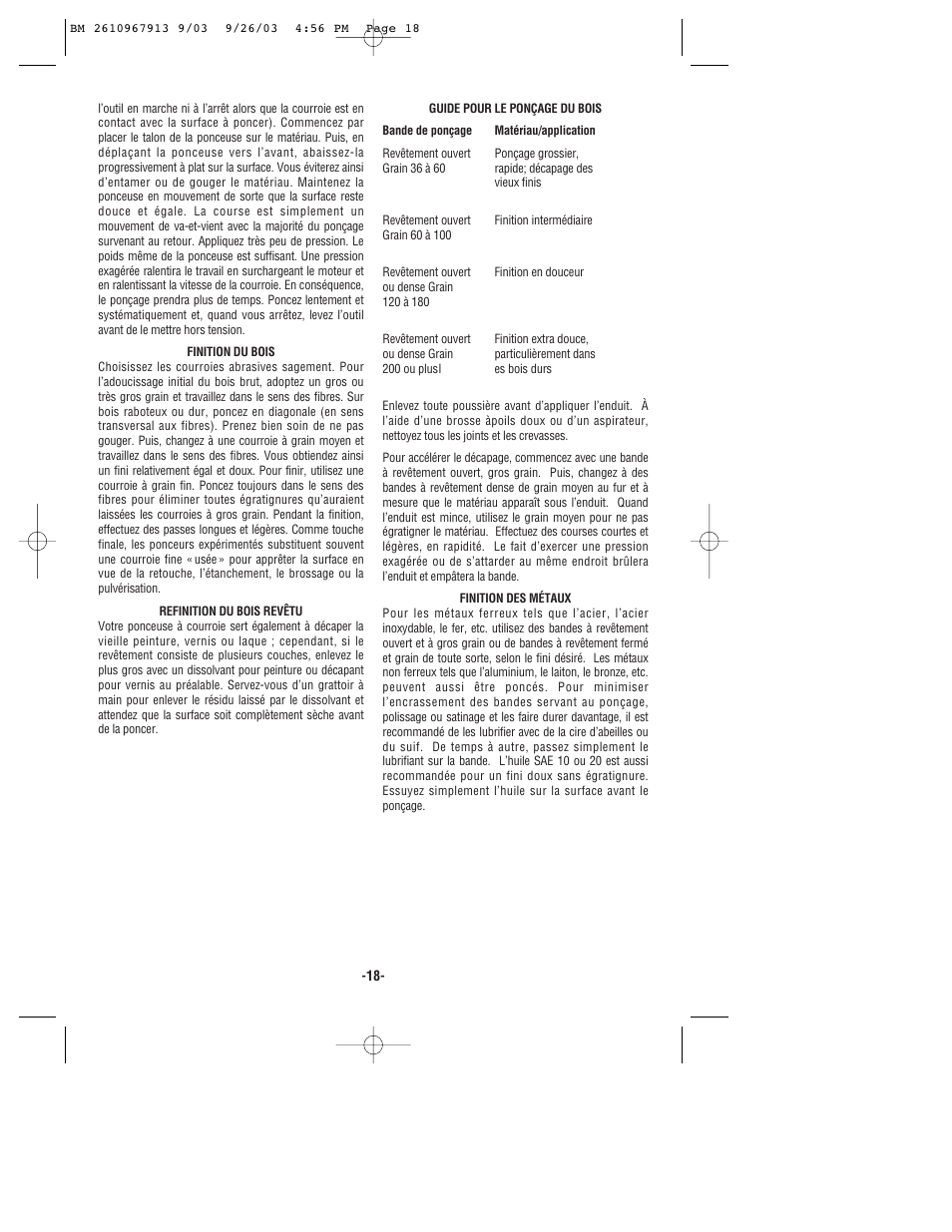 Bosch 1276D User Manual | Page 18 / 32