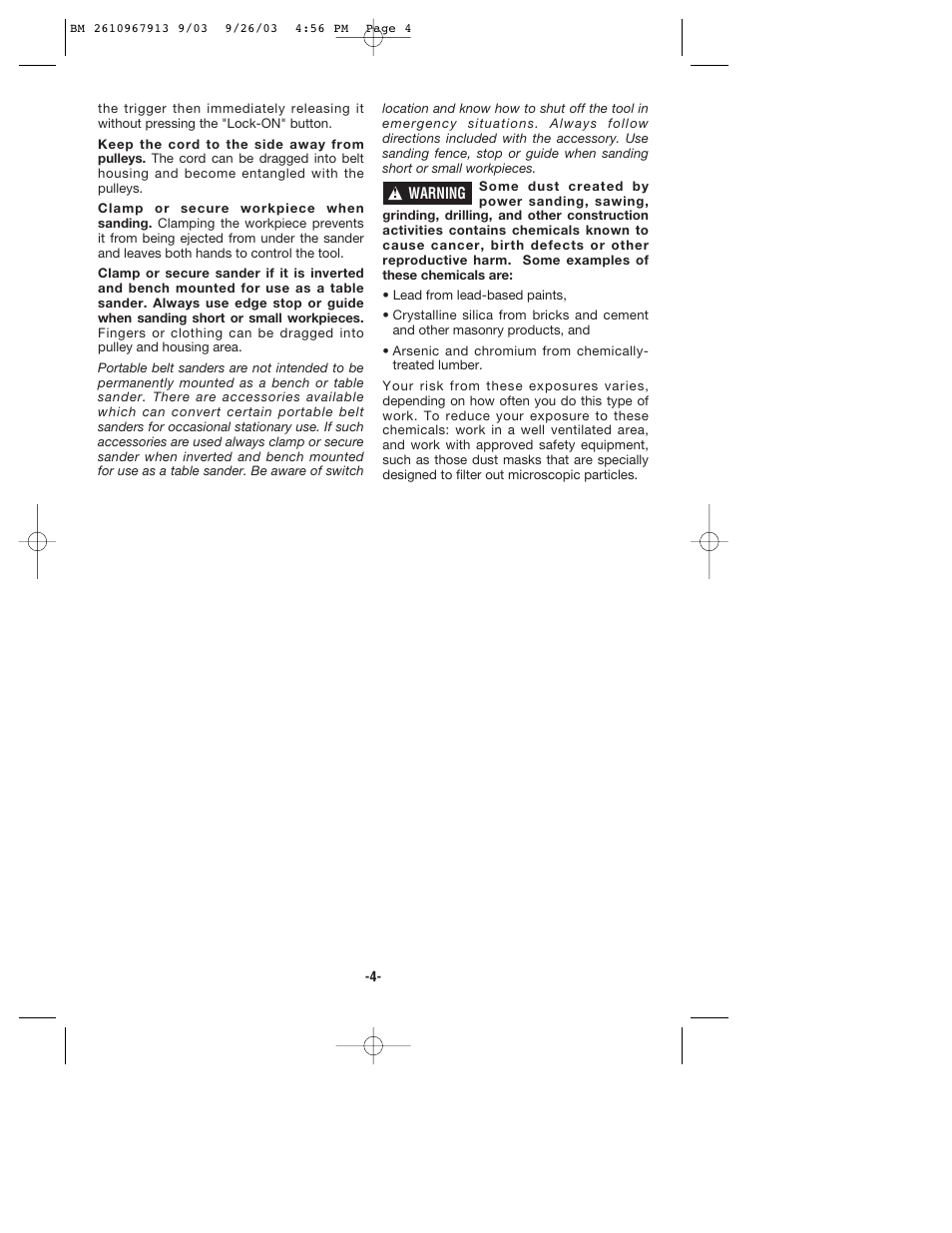 Bosch 1276D User Manual | Page 4 / 32