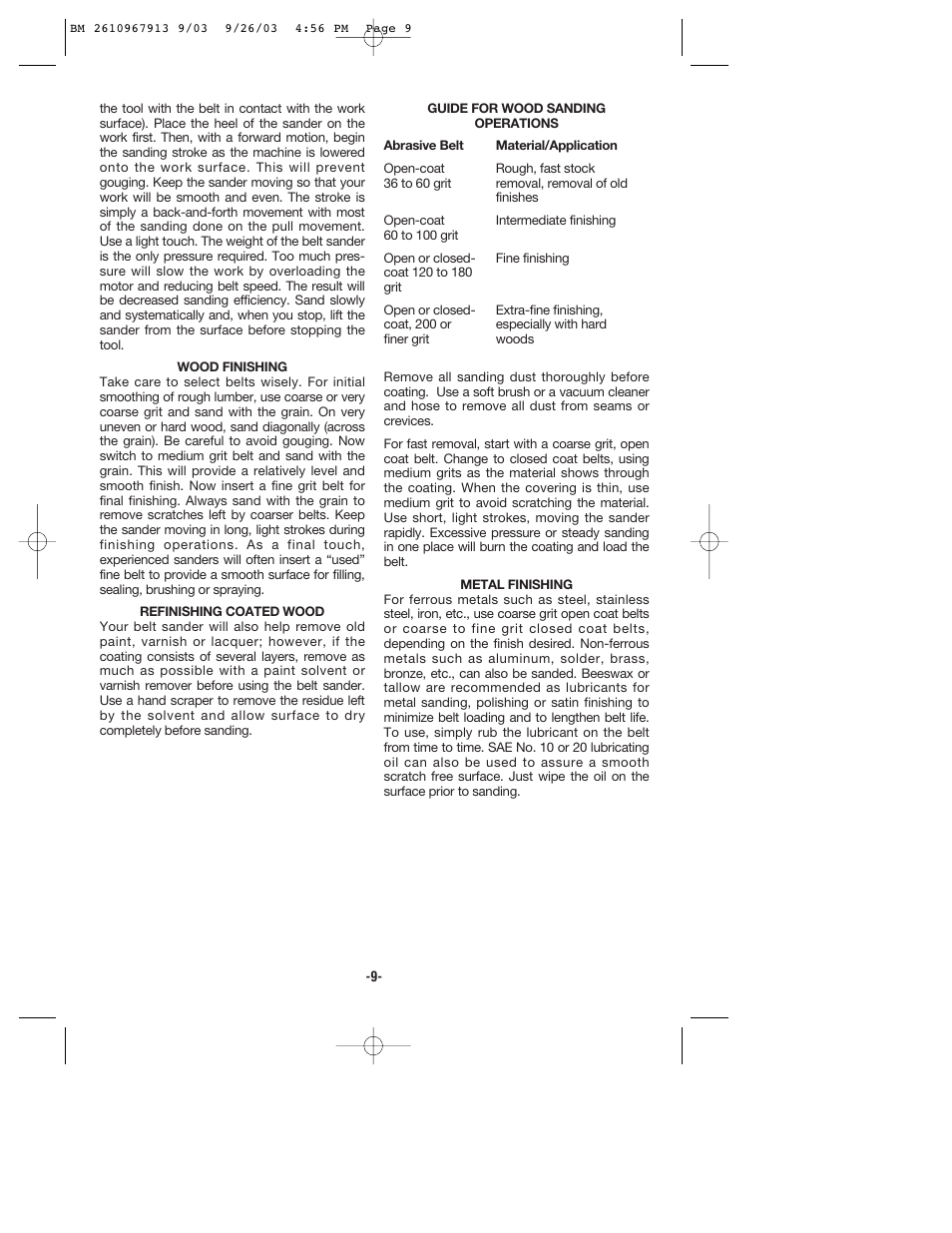 Bosch 1276D User Manual | Page 9 / 32