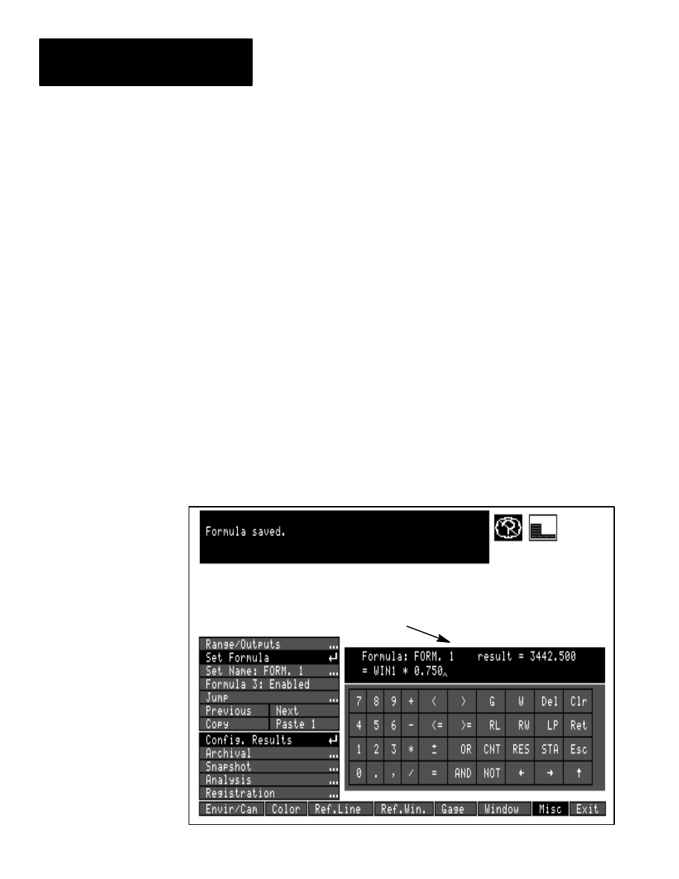 Accessing the math-pak features | Rockwell Automation 5370-CMPK Color CVIM Module MATH-PAK User Manual | Page 12 / 89