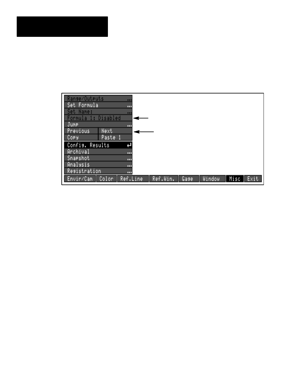 Selecting a formula | Rockwell Automation 5370-CMPK Color CVIM Module MATH-PAK User Manual | Page 17 / 89