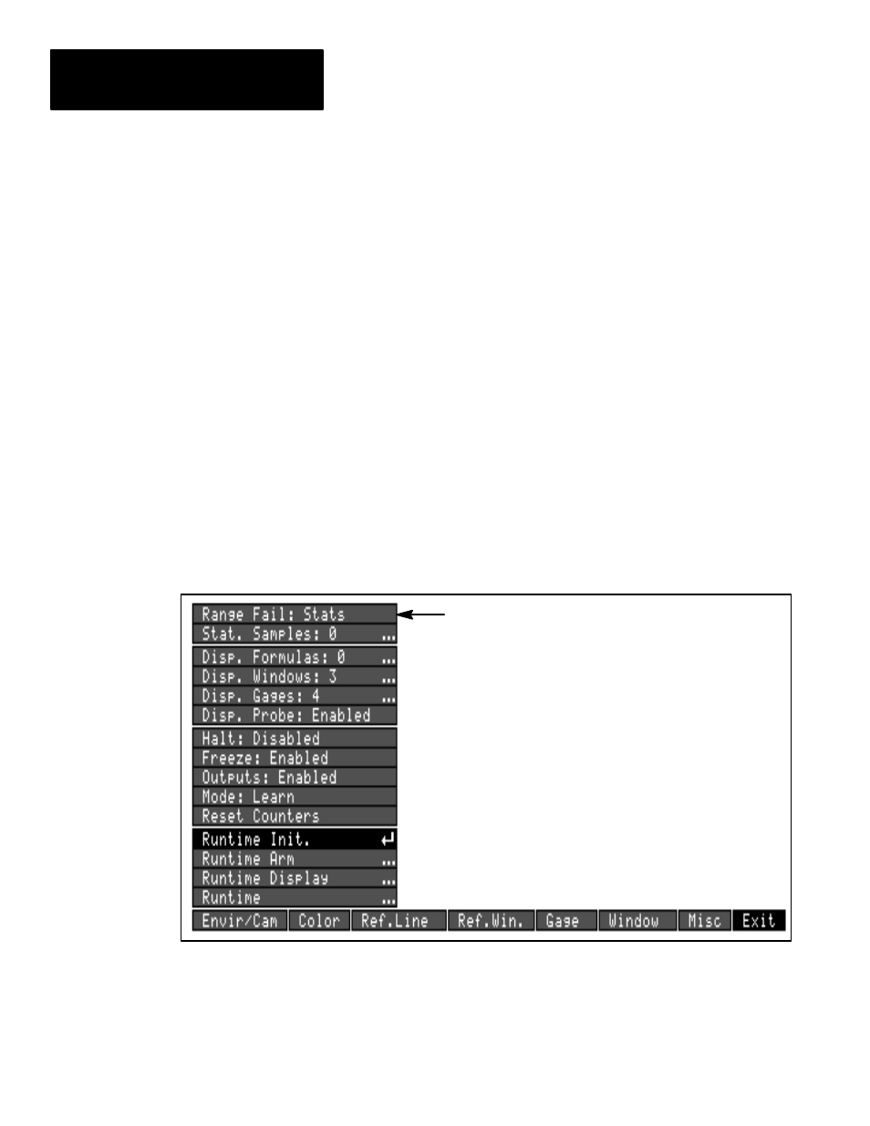 Statistics (learn mode) for failed tools | Rockwell Automation 5370-CMPK Color CVIM Module MATH-PAK User Manual | Page 65 / 89