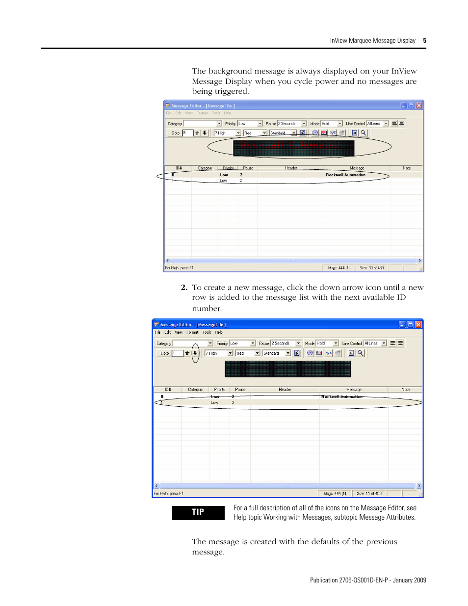 Rockwell Automation 2706-P_P InView Quick Start User Manual | Page 5 / 24