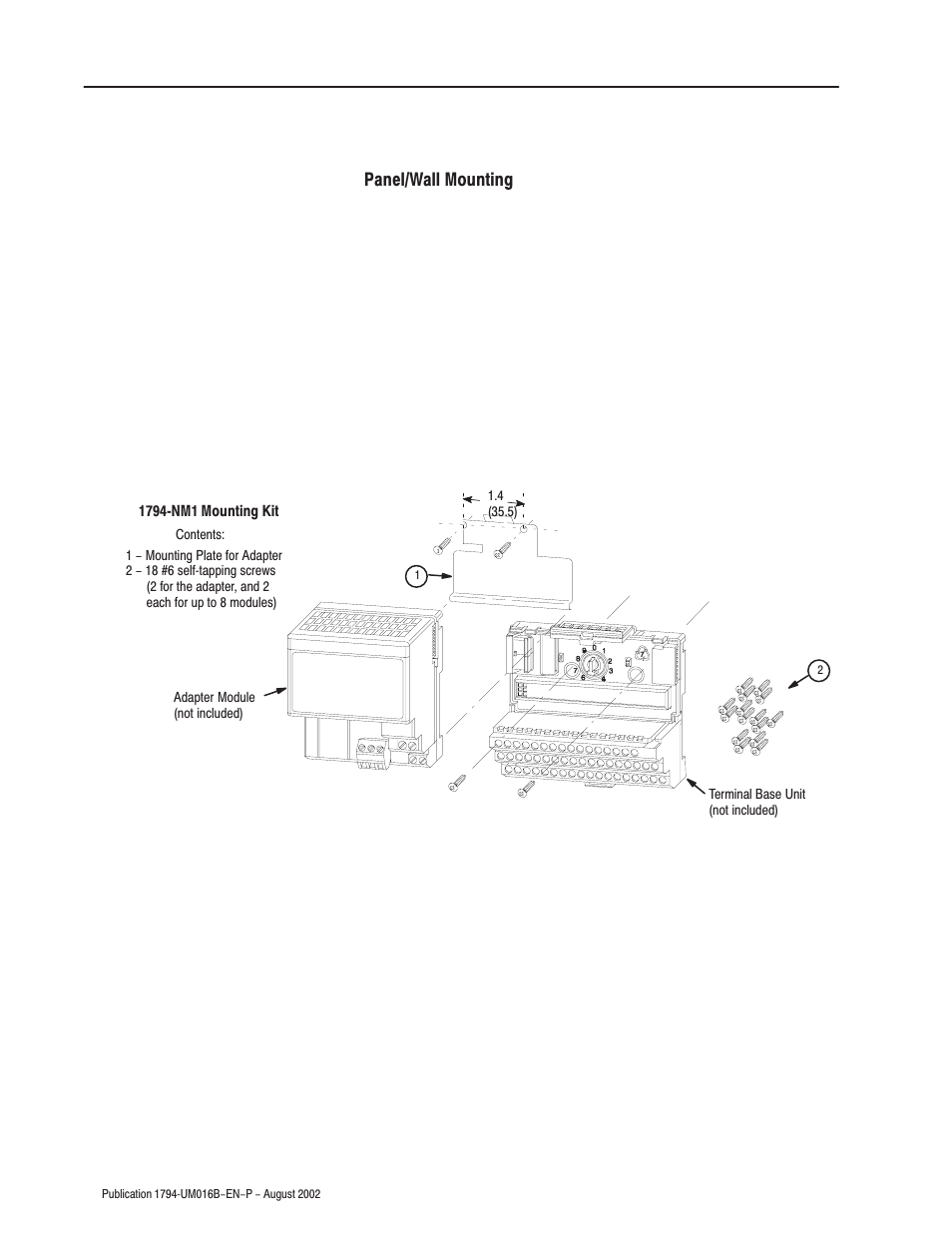 Rockwell Automation 1794-IP4 Series B FLEX I/O PULSE COUNTER User Manual User Manual | Page 22 / 71