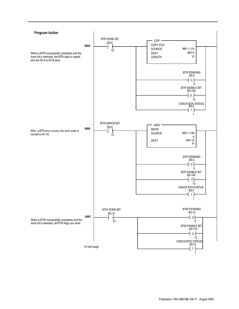 Rockwell Automation 1794-IP4 Series B FLEX I/O PULSE COUNTER User Manual User Manual | Page 36 / 71
