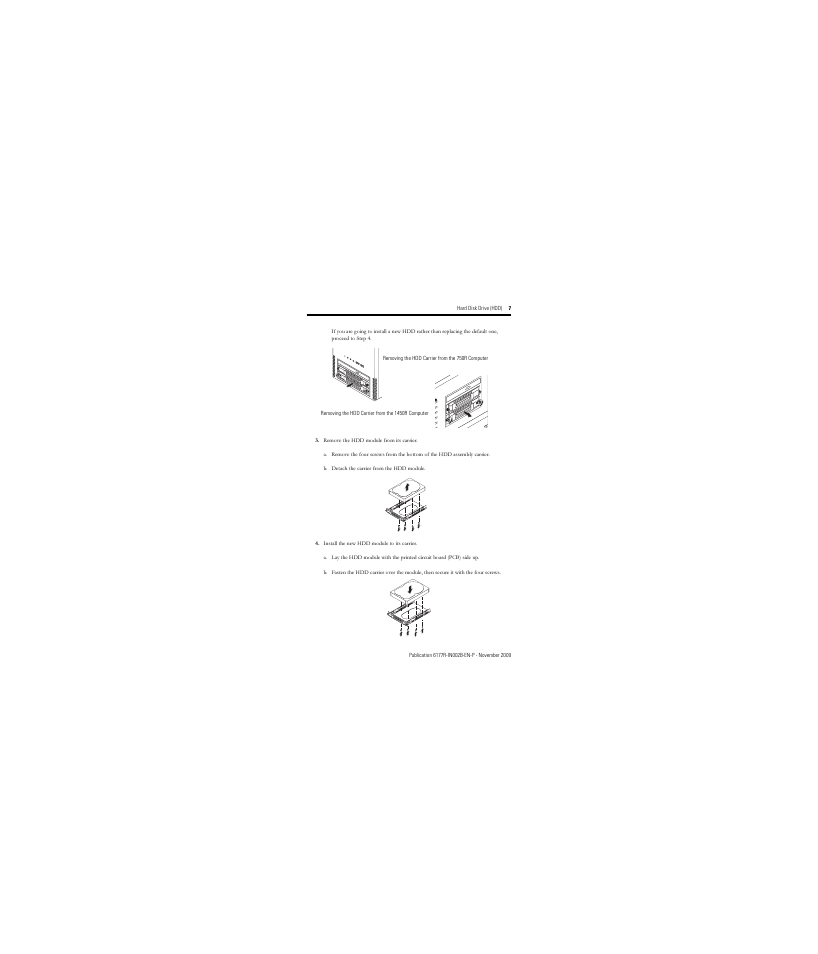 Rockwell Automation 6189V-35HDDST160 Hard Disk Drive User Manual | Page 7 / 12