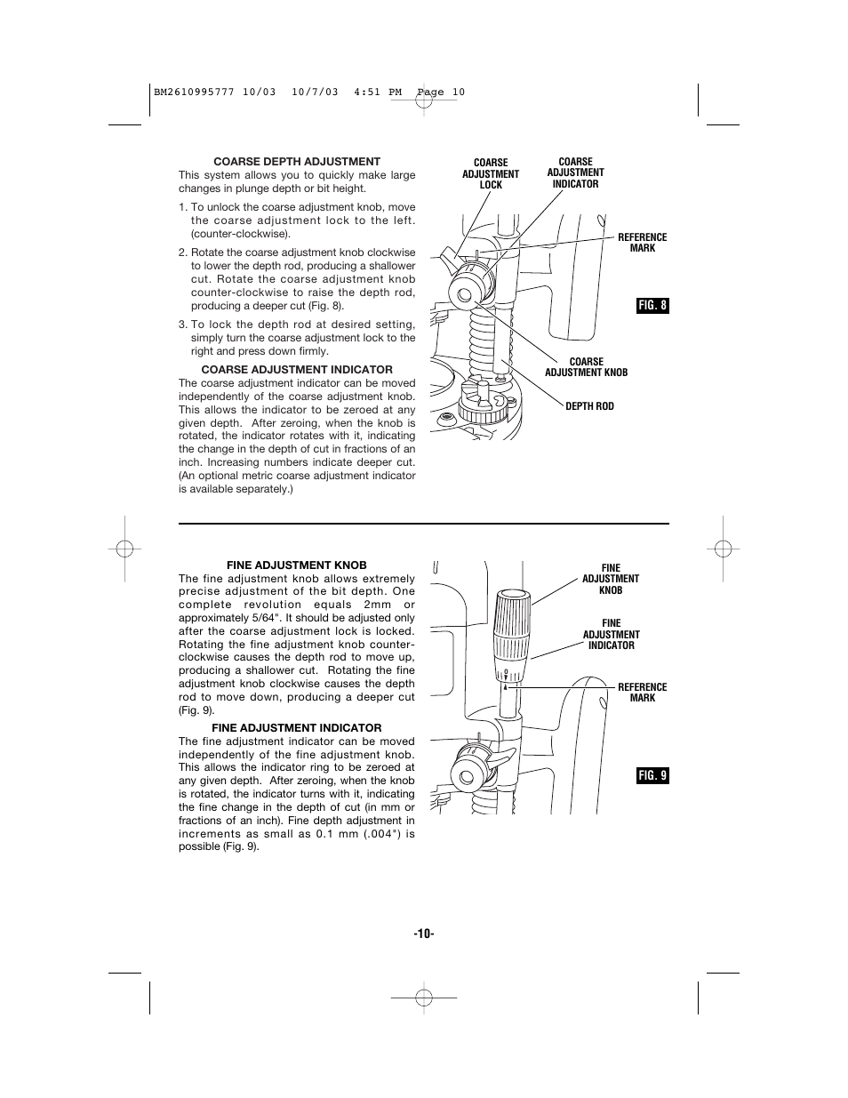 Bosch 1619EVS User Manual | Page 10 / 56