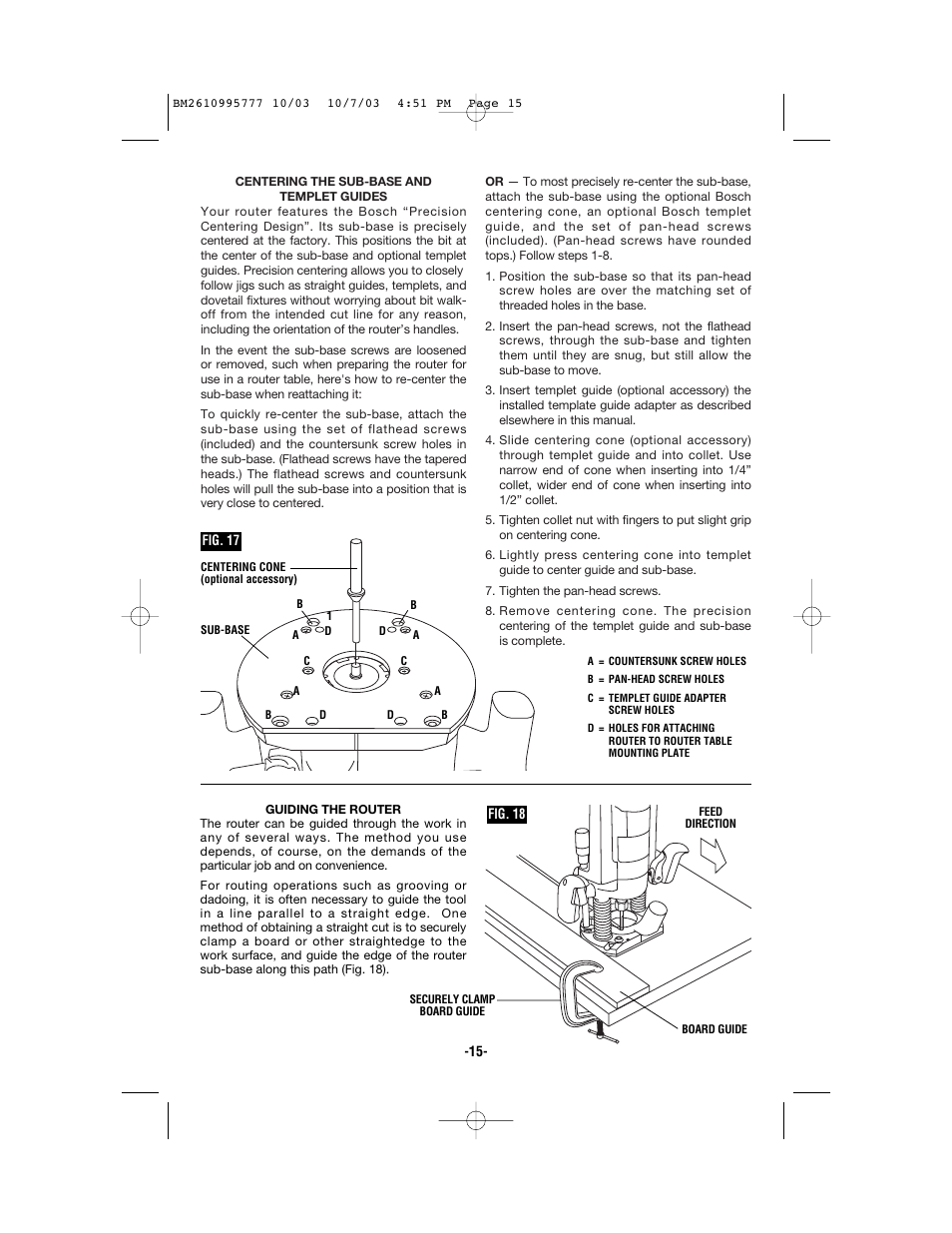 Bosch 1619EVS User Manual | Page 15 / 56