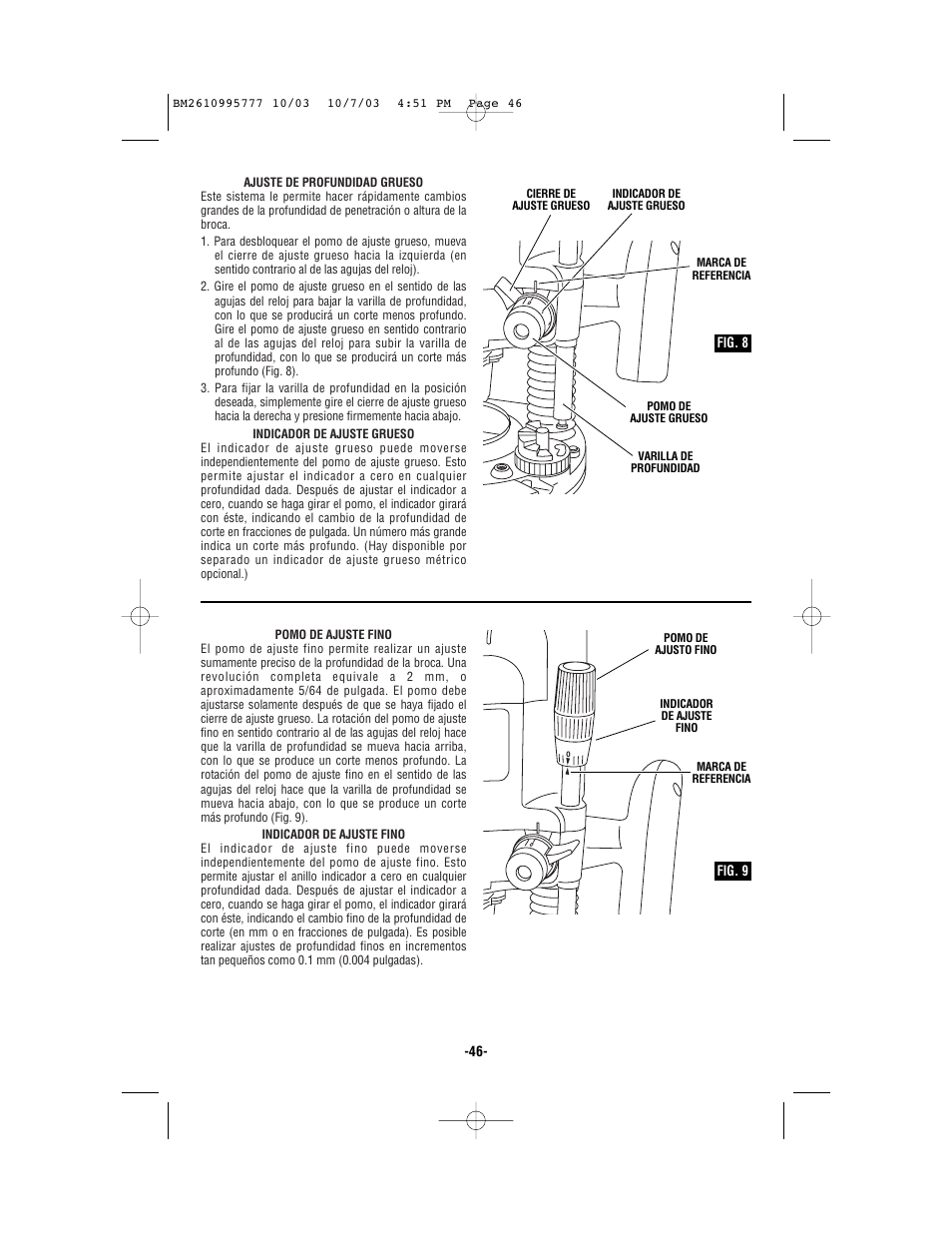 Bosch 1619EVS User Manual | Page 46 / 56