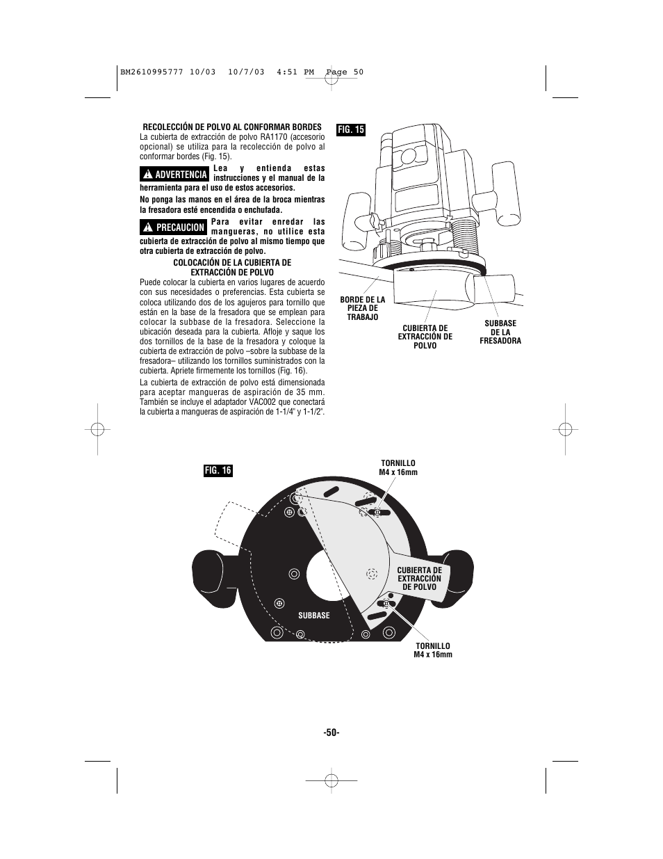 Bosch 1619EVS User Manual | Page 50 / 56