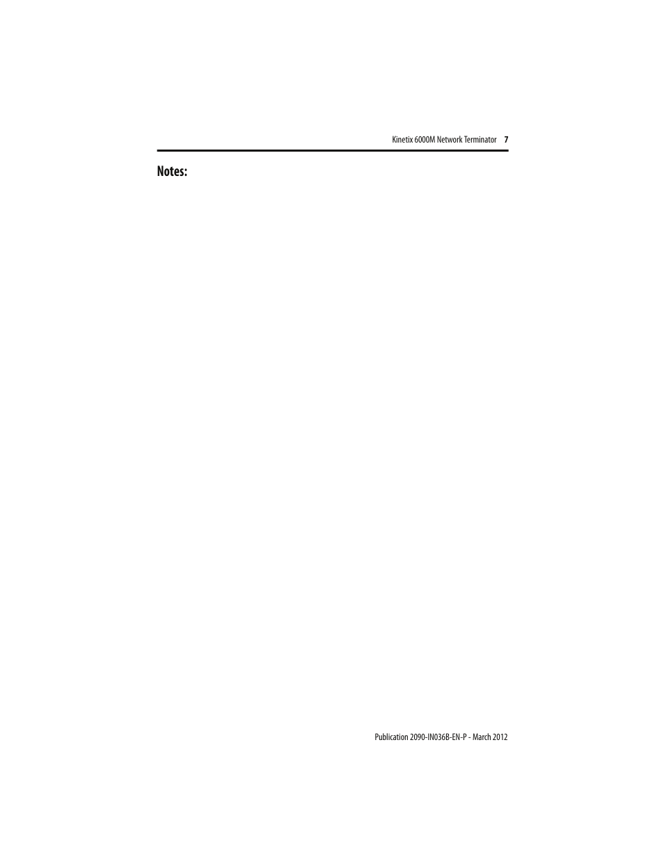 Back cover | Rockwell Automation 2090-CTSSP Kinetix 6000M Network Terminator Installation Instructions User Manual | Page 7 / 8