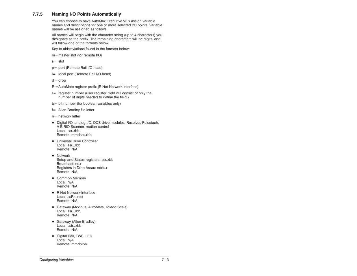 Rockwell Automation 57C650 AutoMax Programming Executive Version 3.8 User Manual | Page 125 / 298