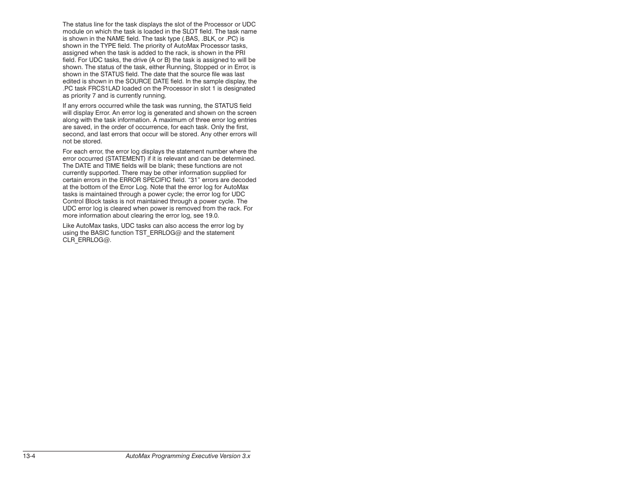 Rockwell Automation 57C650 AutoMax Programming Executive Version 3.8 User Manual | Page 174 / 298
