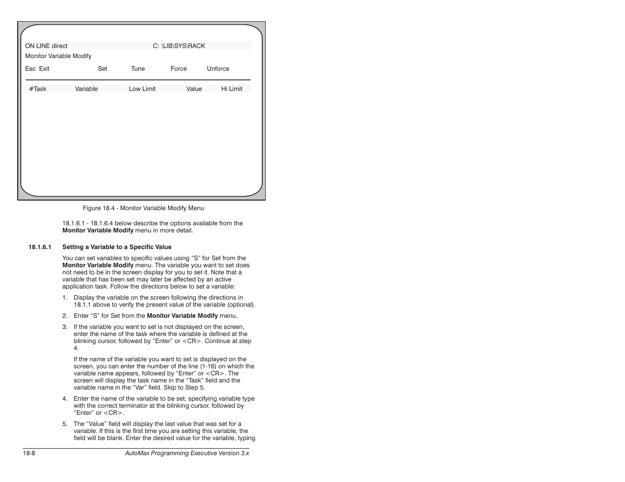 Rockwell Automation 57C650 AutoMax Programming Executive Version 3.8 User Manual | Page 196 / 298