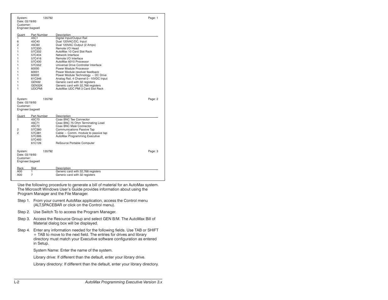 Rockwell Automation 57C650 AutoMax Programming Executive Version 3.8 User Manual | Page 264 / 298