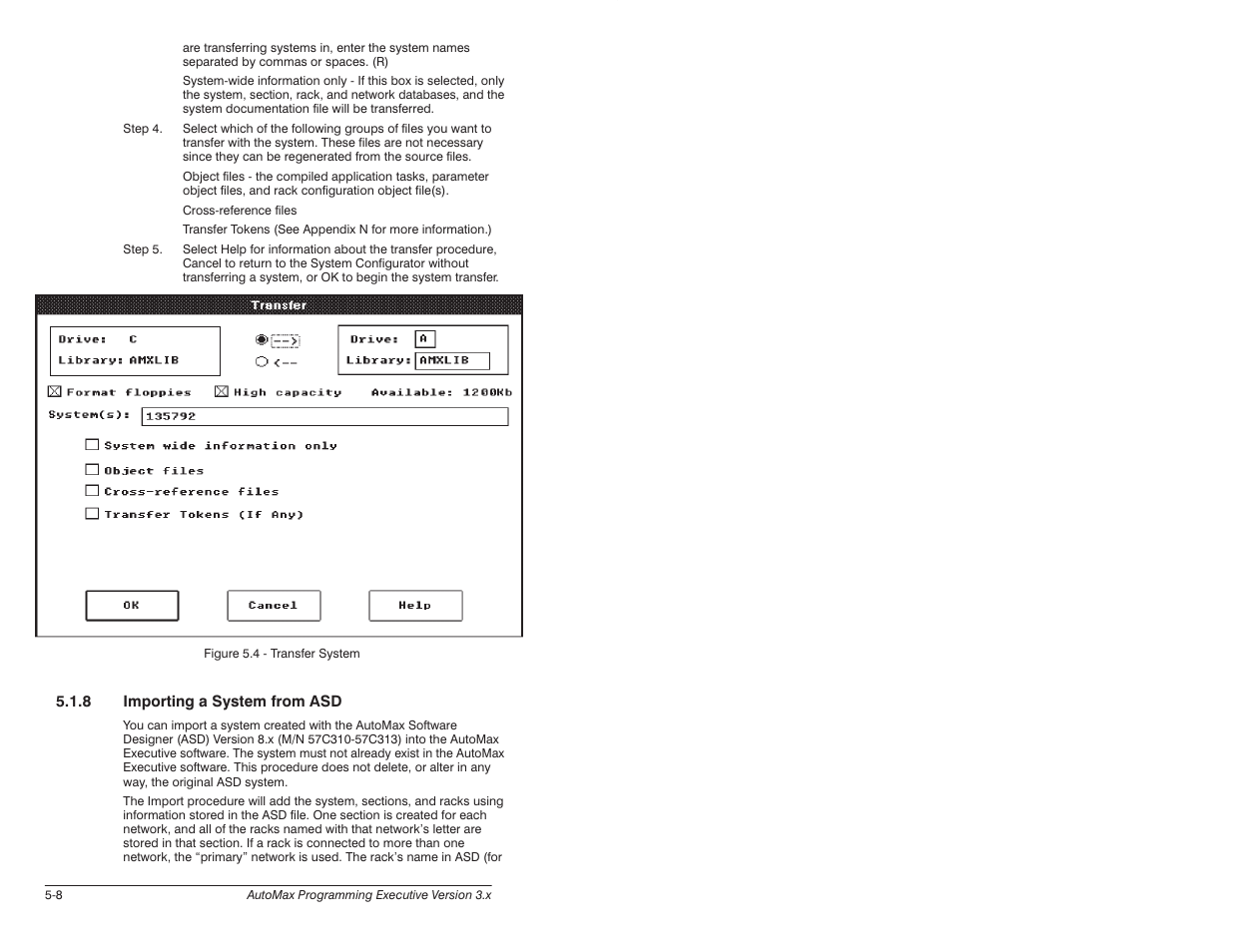 Rockwell Automation 57C650 AutoMax Programming Executive Version 3.8 User Manual | Page 64 / 298