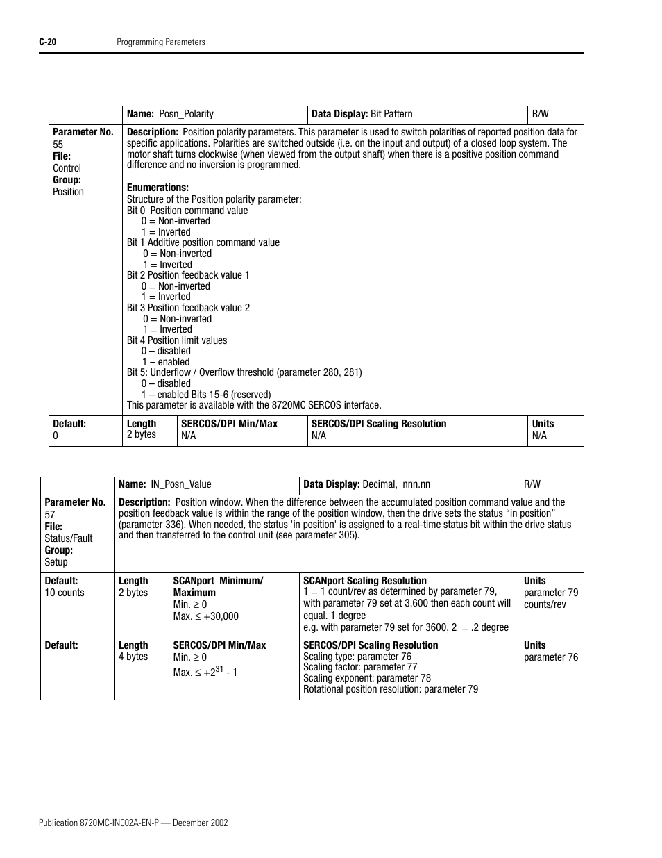 Rockwell Automation 8720MC Drives Integration Manual User Manual | Page 132 / 211