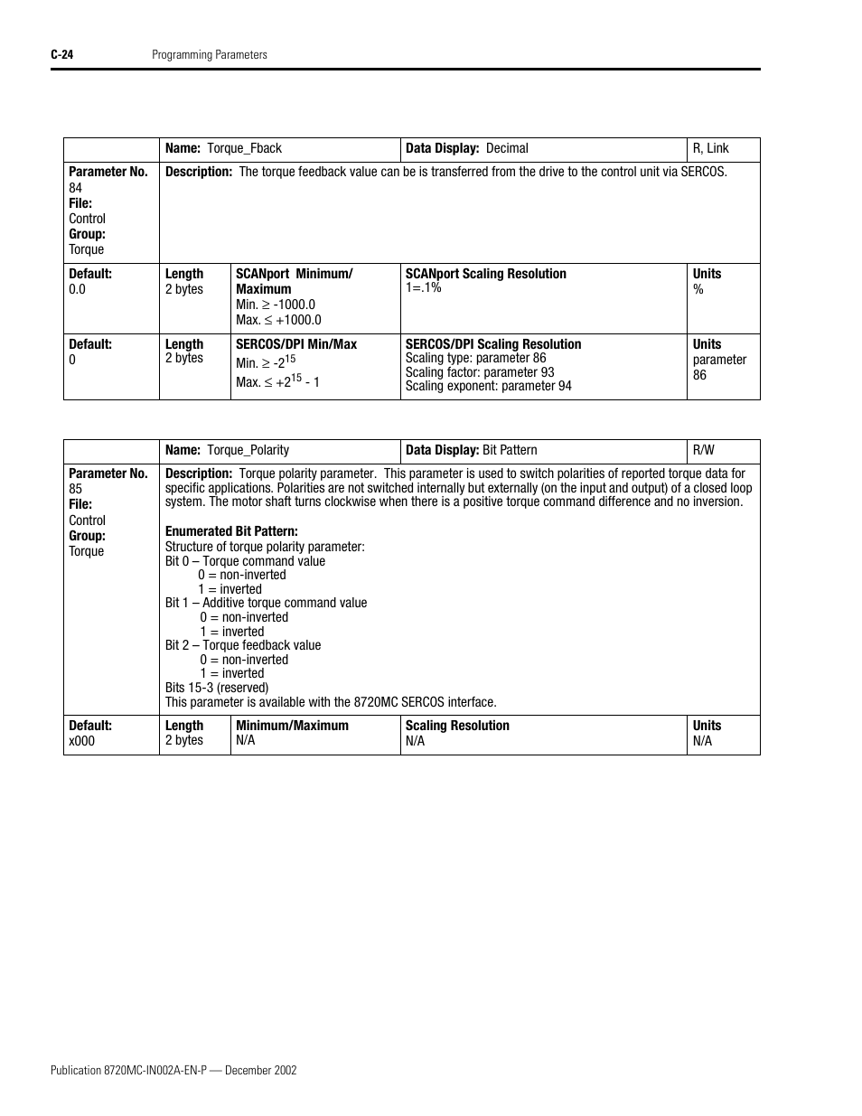 Rockwell Automation 8720MC Drives Integration Manual User Manual | Page 136 / 211