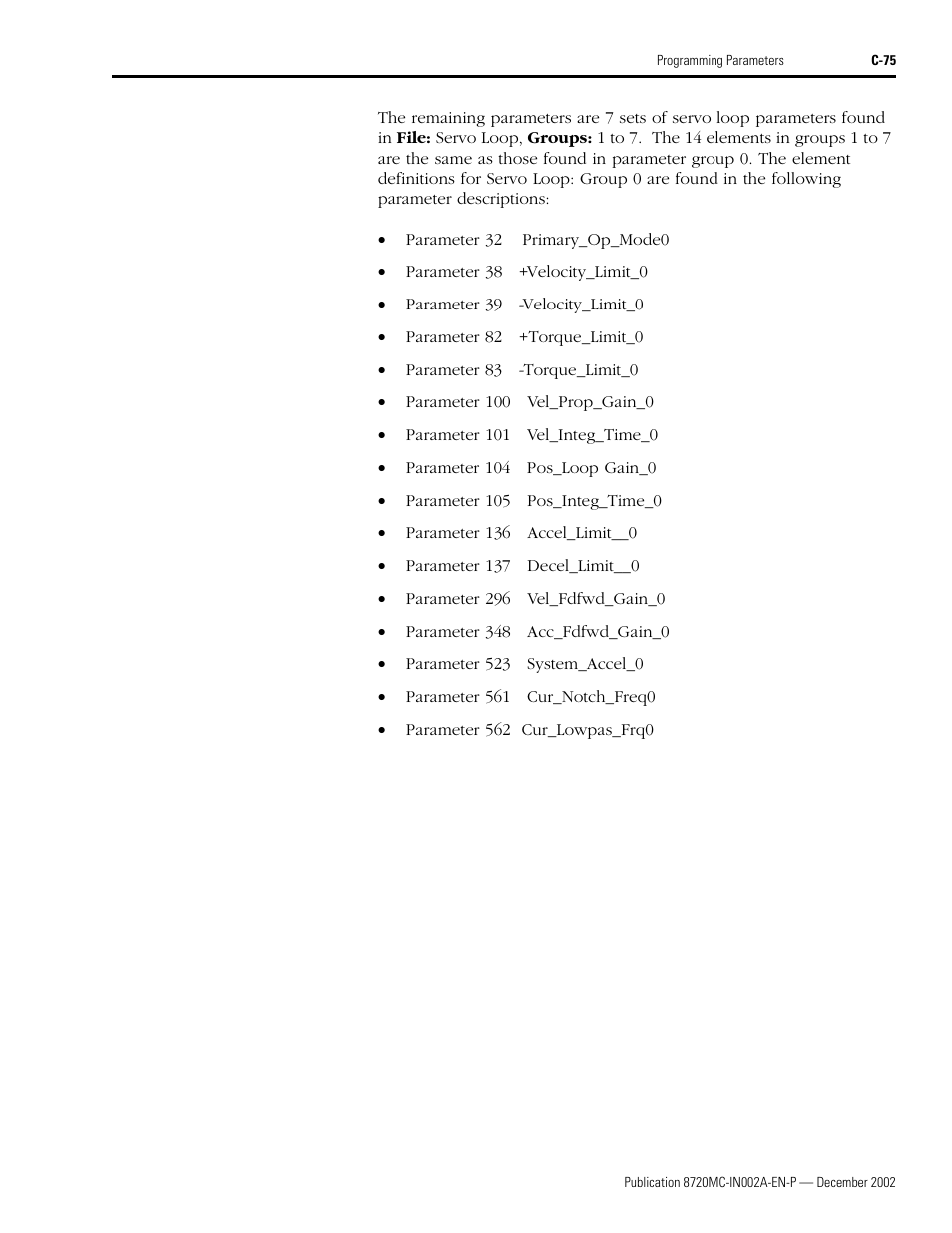 Rockwell Automation 8720MC Drives Integration Manual User Manual | Page 187 / 211